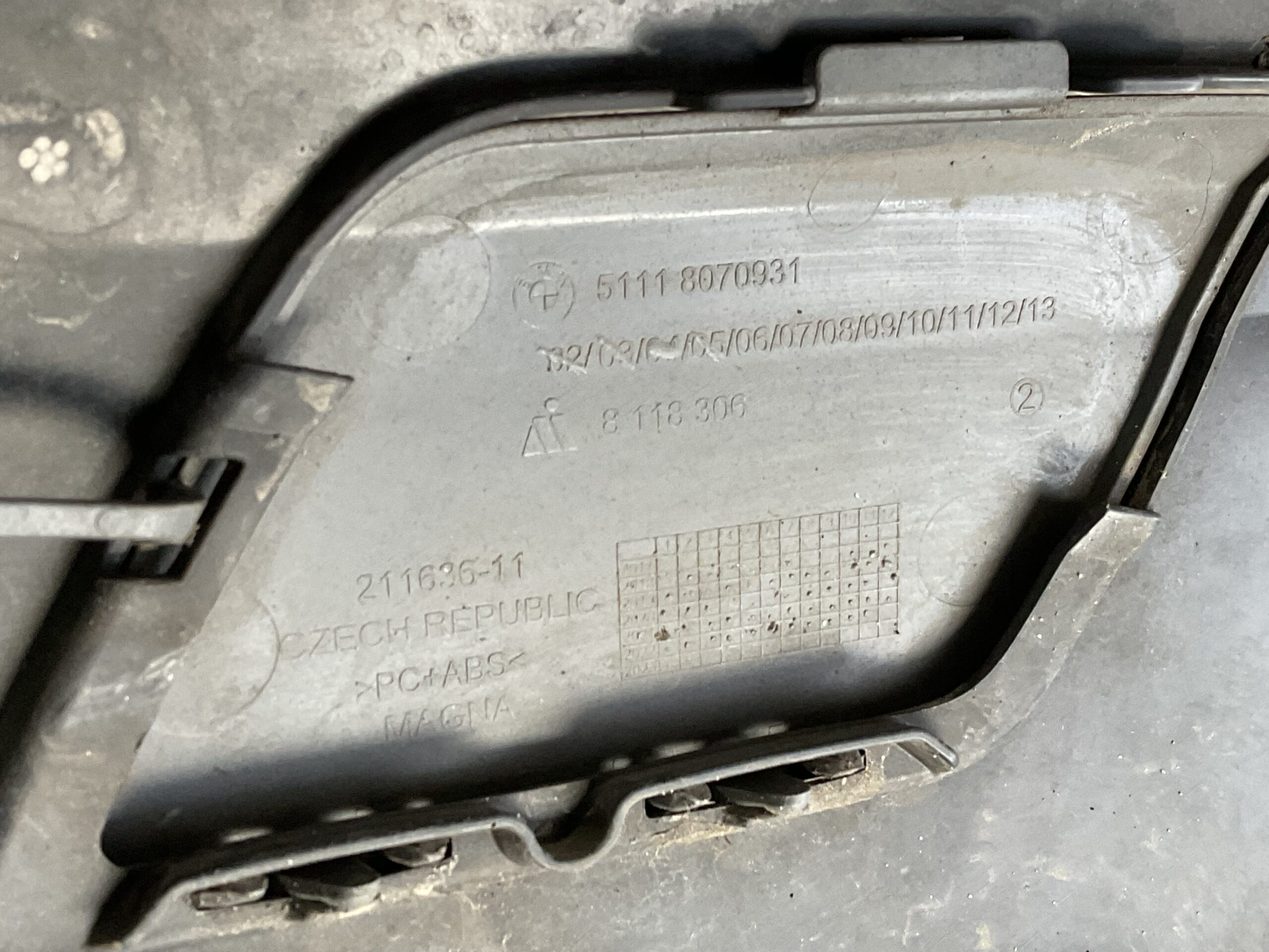 Bumper BMW 1 Serie F40 MPakket M-Pakket 51118070928 Voorbumper K5-16933z