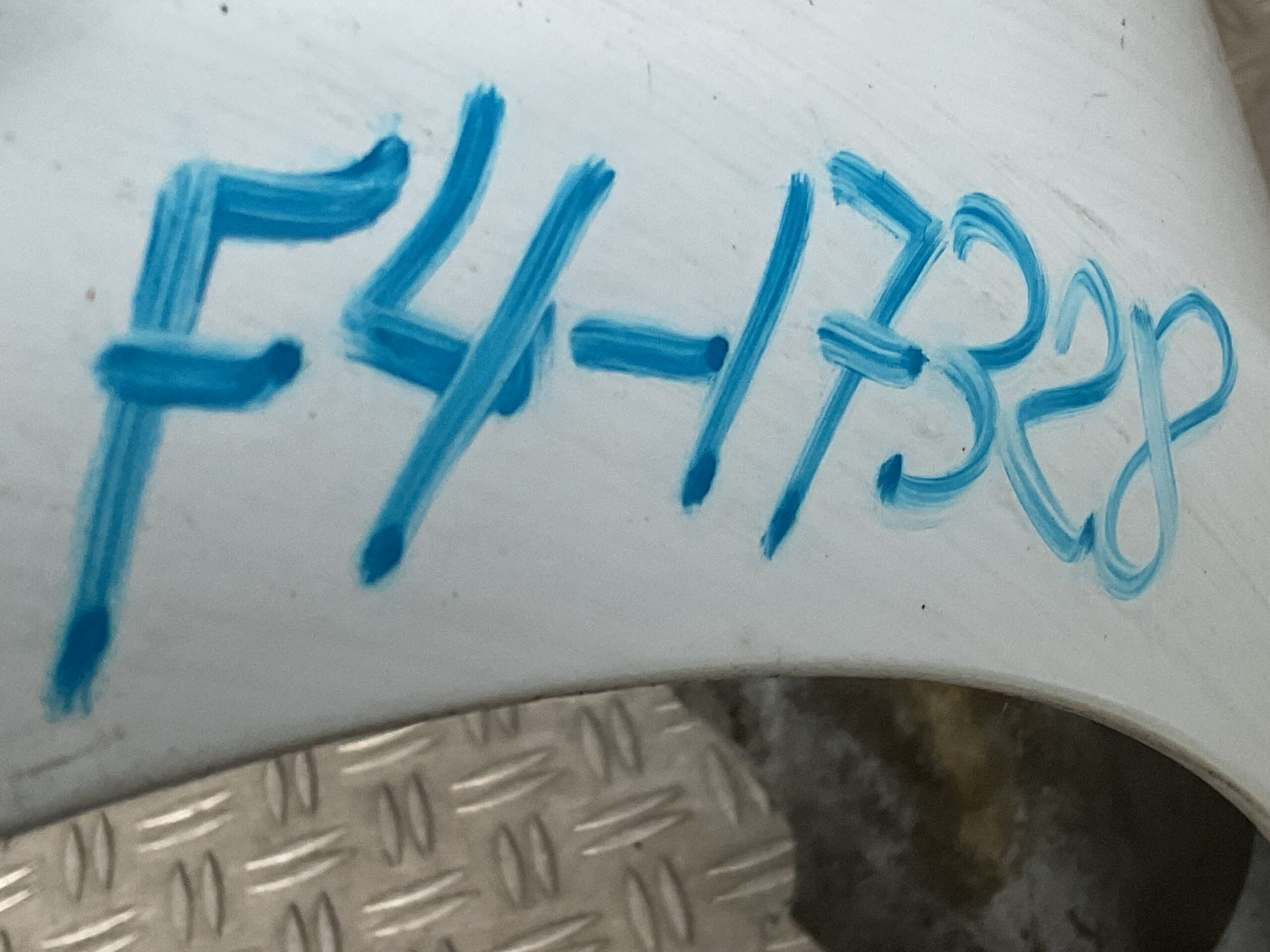 Bumper Fiat 500 735425627 Achterbumper F4-17328z