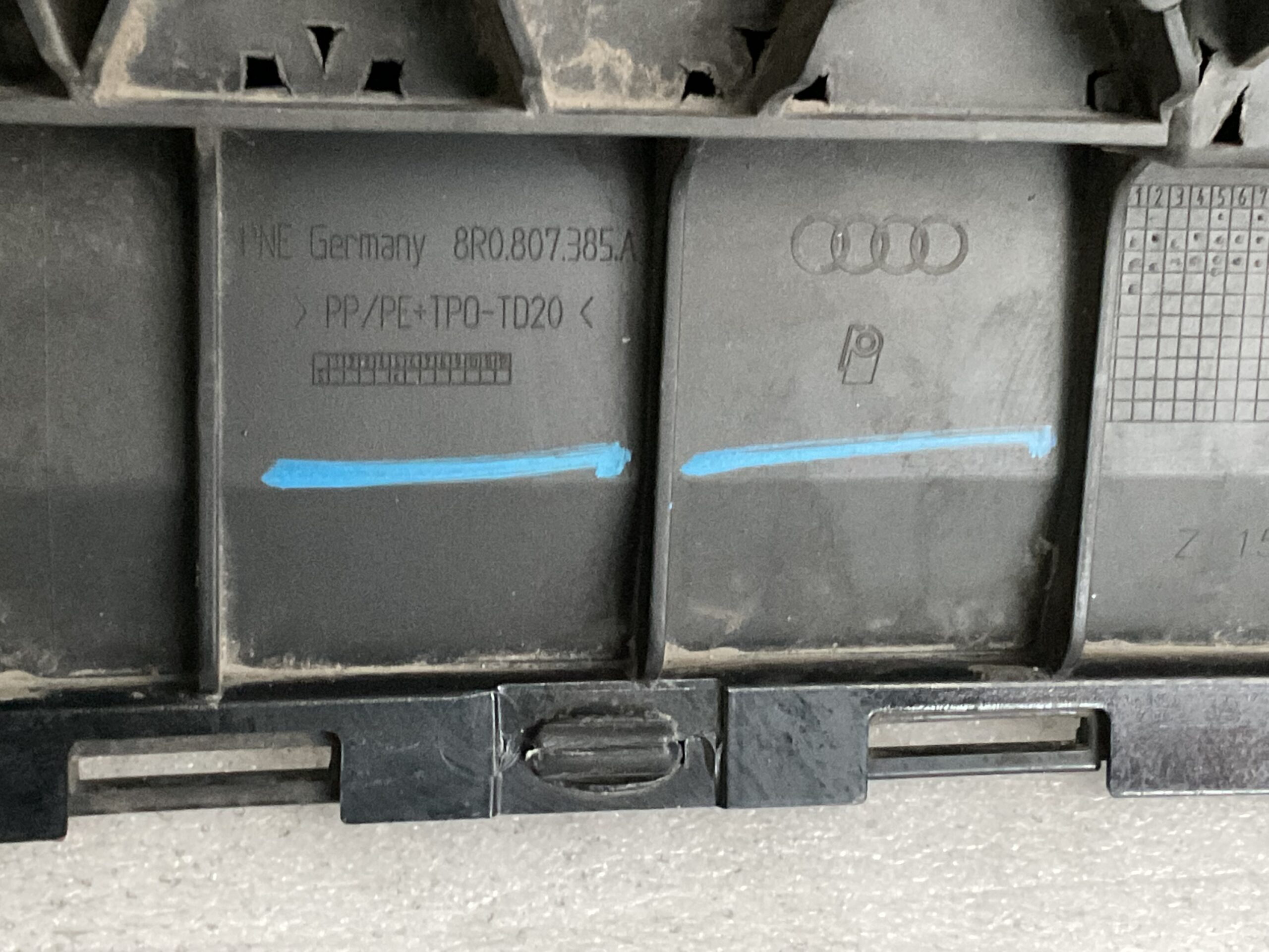 Bumper Audi Q5 8R Sline S-Line 12-18 8R0807385a Achterbumper F6-16126z