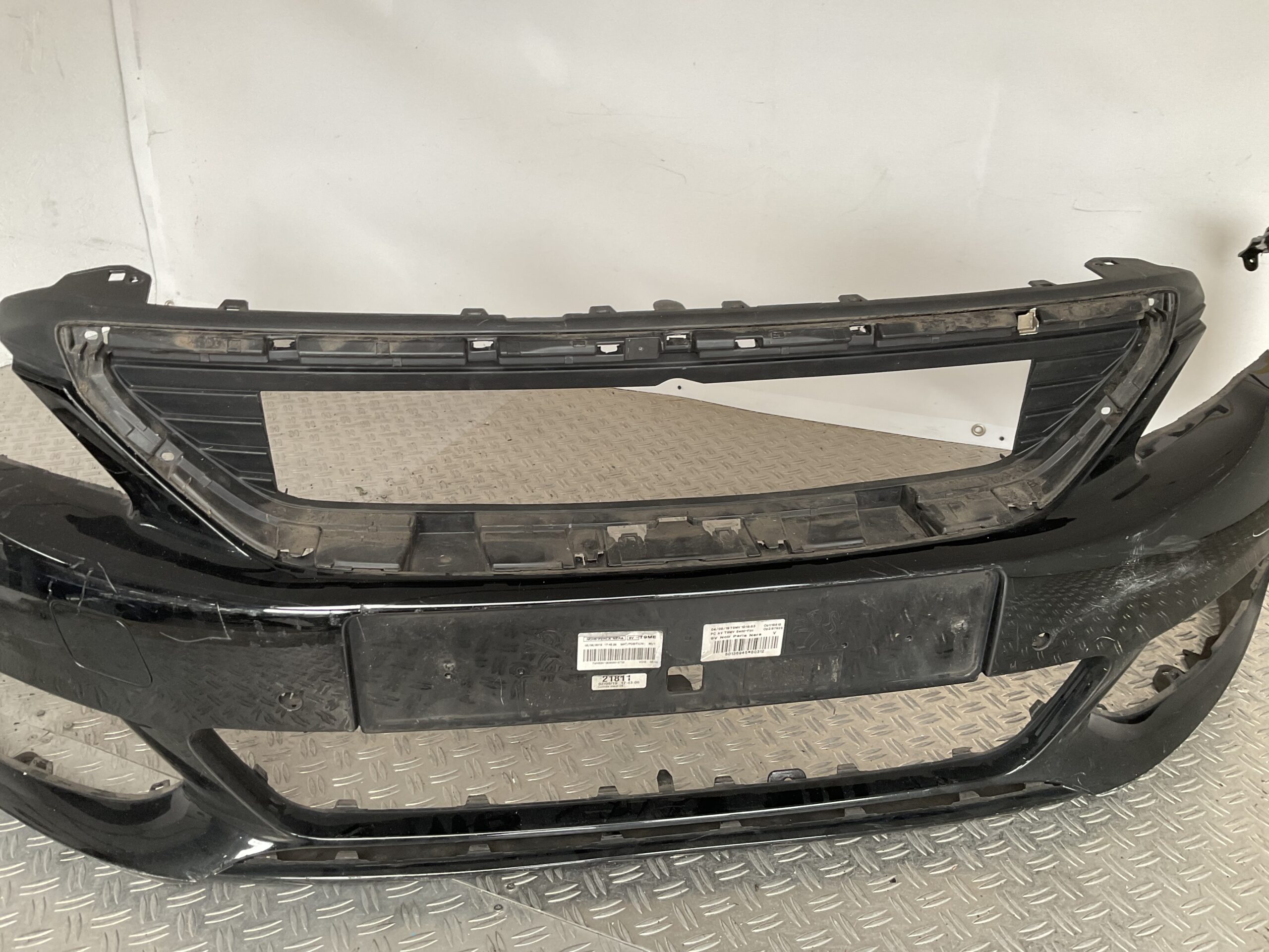 Bumper Peugeot 308 Facelift 4xpdc 2016-2021 AA38247568 Voorbumper J3-17418z