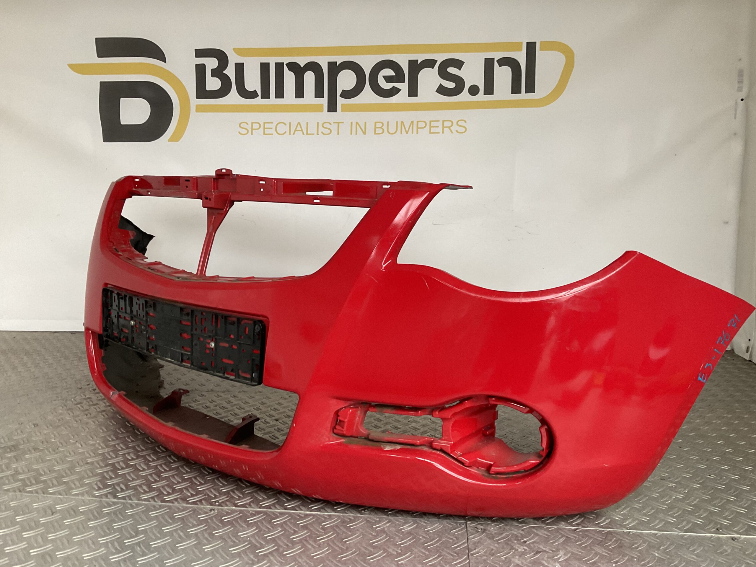 Bumper Opel Agila 08-14 71711-52K00 Voorbumper E3-17671z