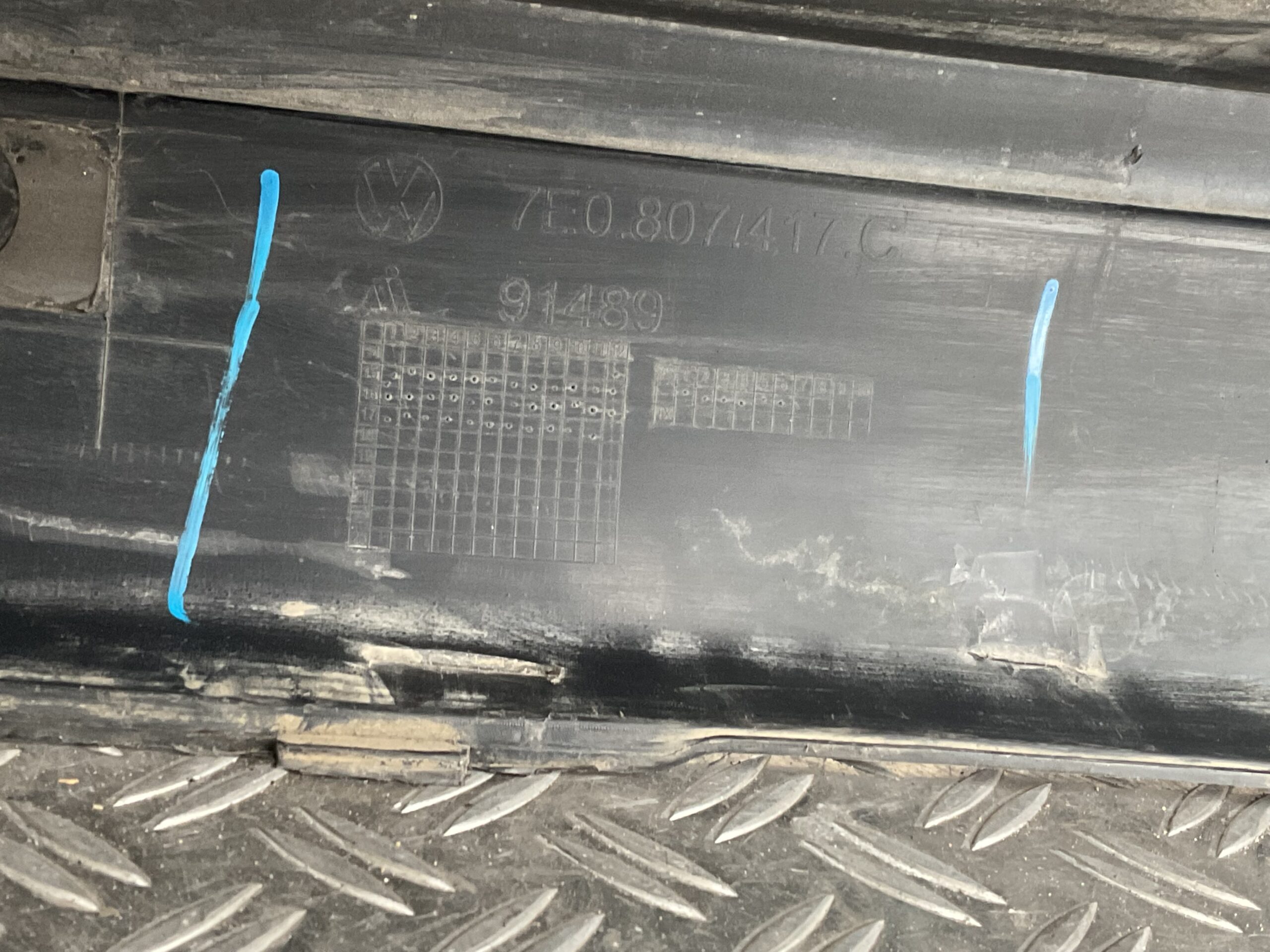 Bumper Volkswagen T6 Transporter 7E0807417c Achterbumper F4-16864z