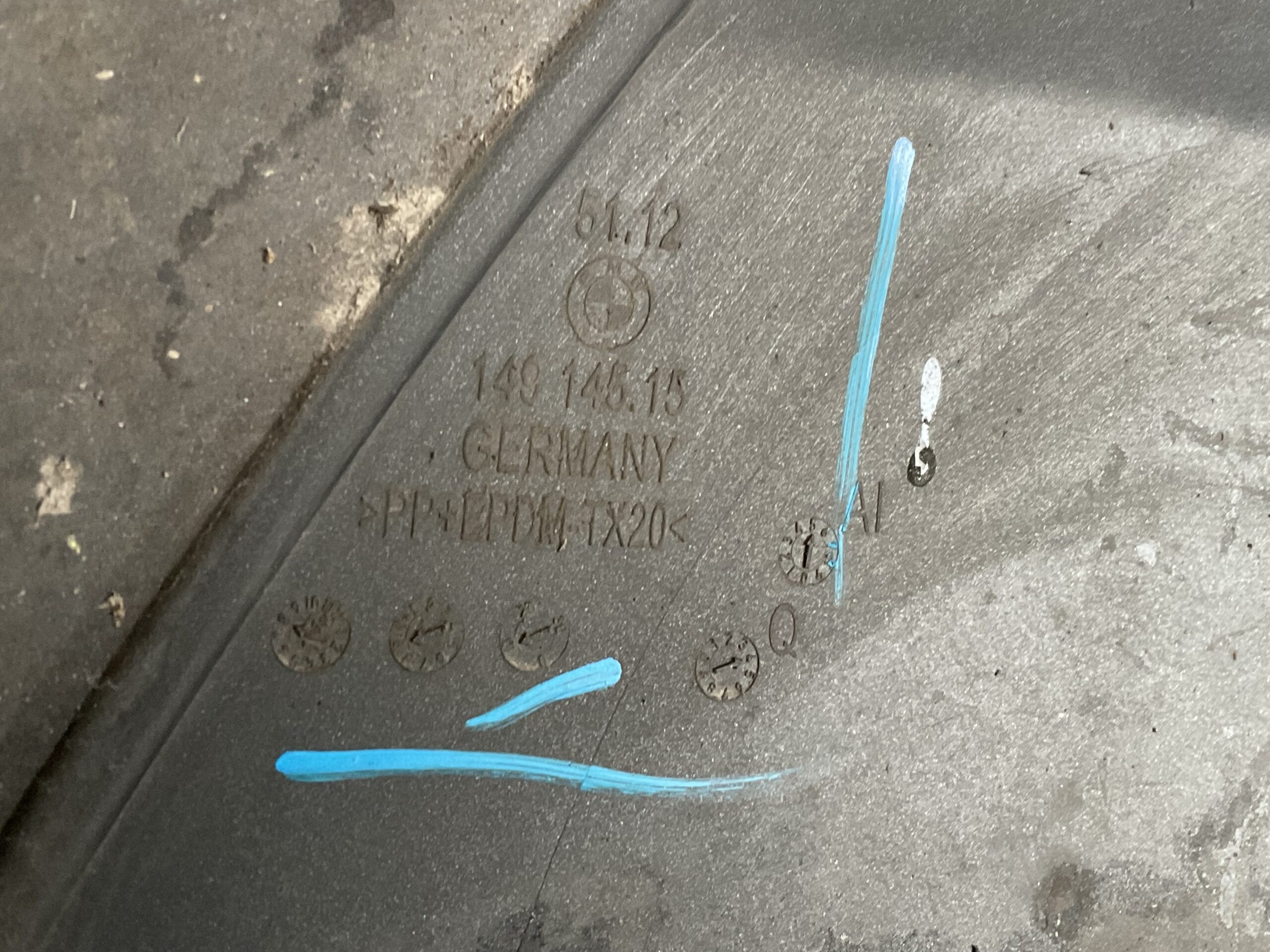 Bumper BMW 2 Serie F45 15-18 511214914515 Achterbumper F4-16869z