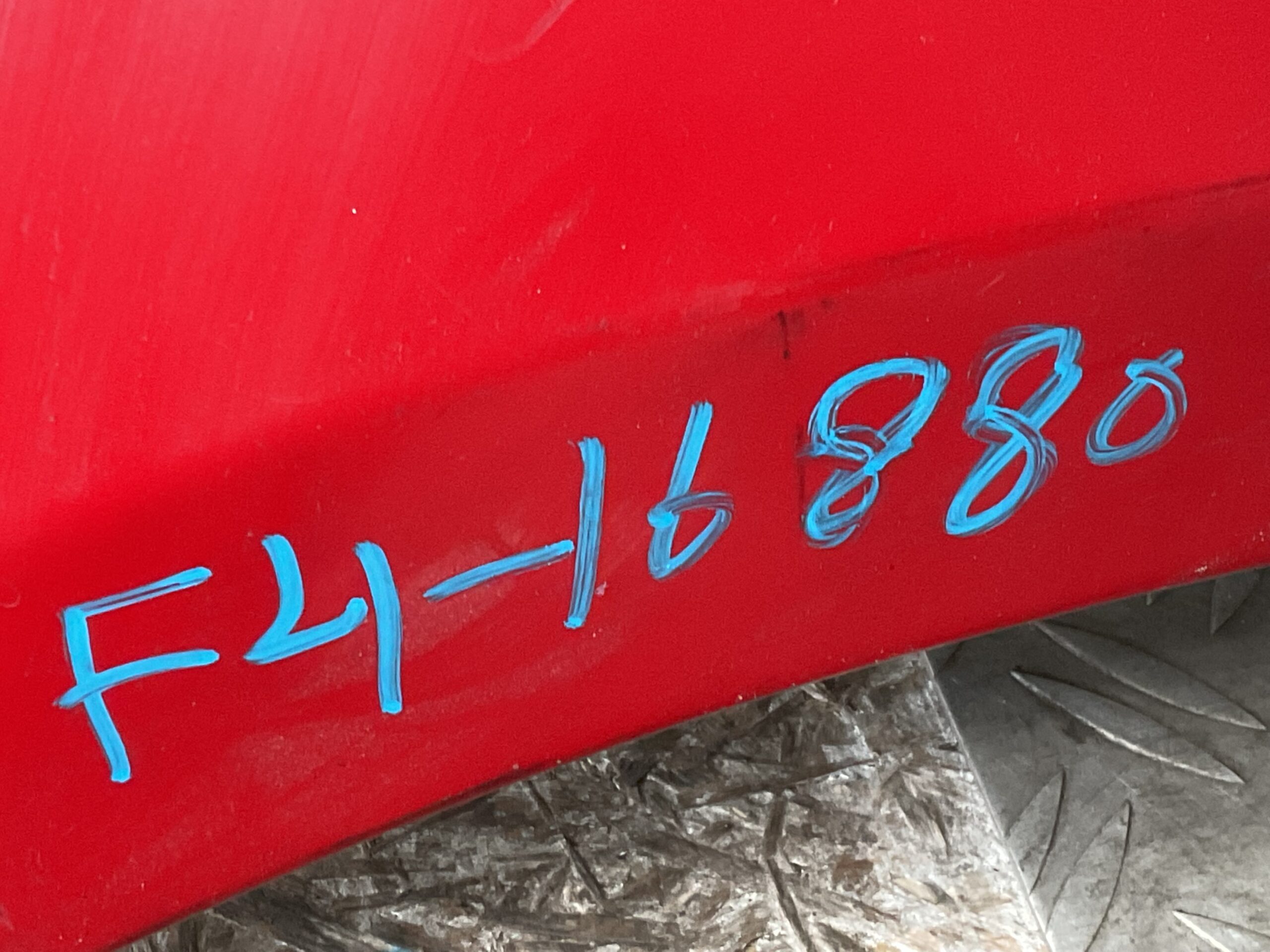 Bumper Fiat 500 735425627 Achterbumper F4-16880z