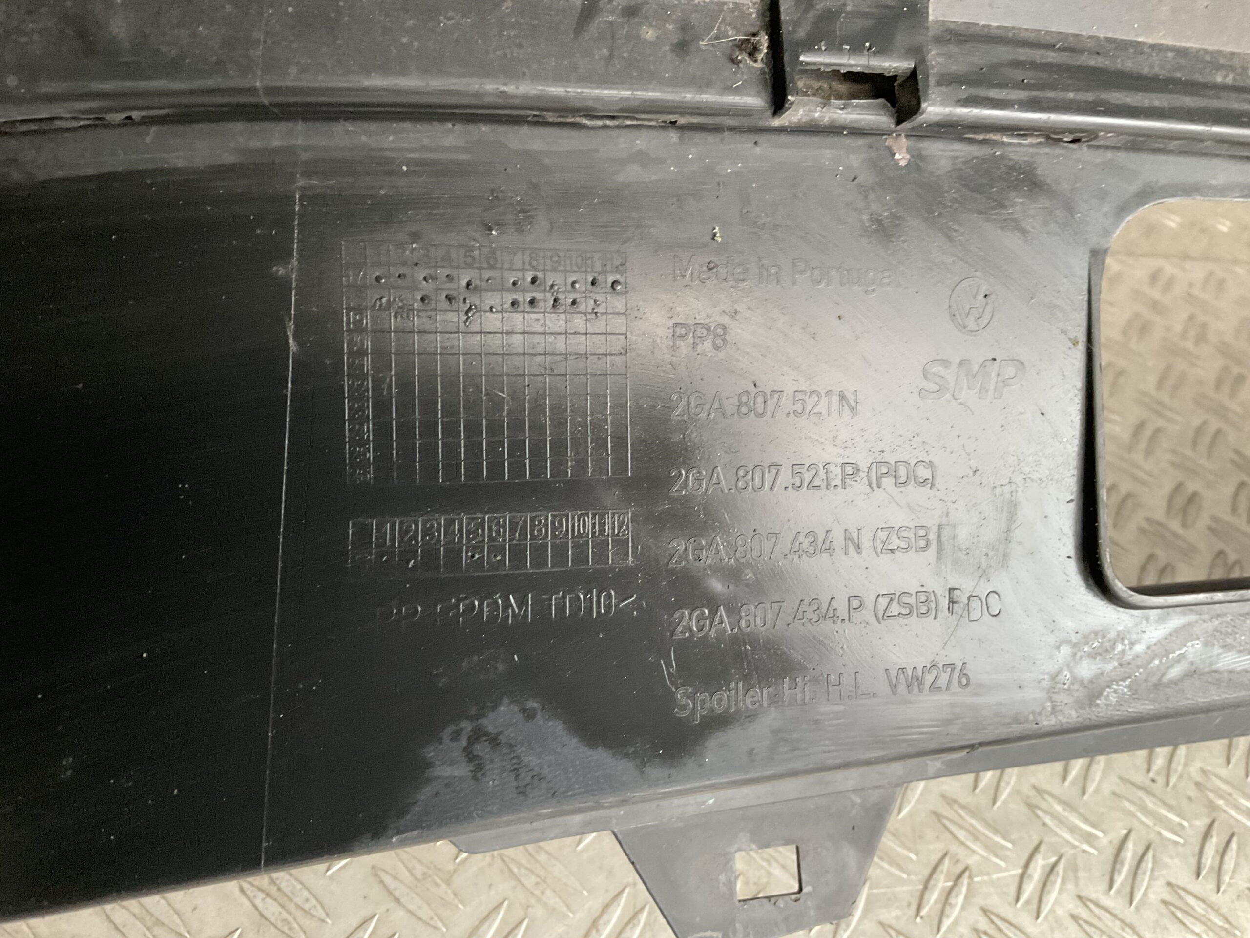 Bumper Volkswagen Troc T-Roc 17-21 2GA807521a Achterbumper F4-16895z