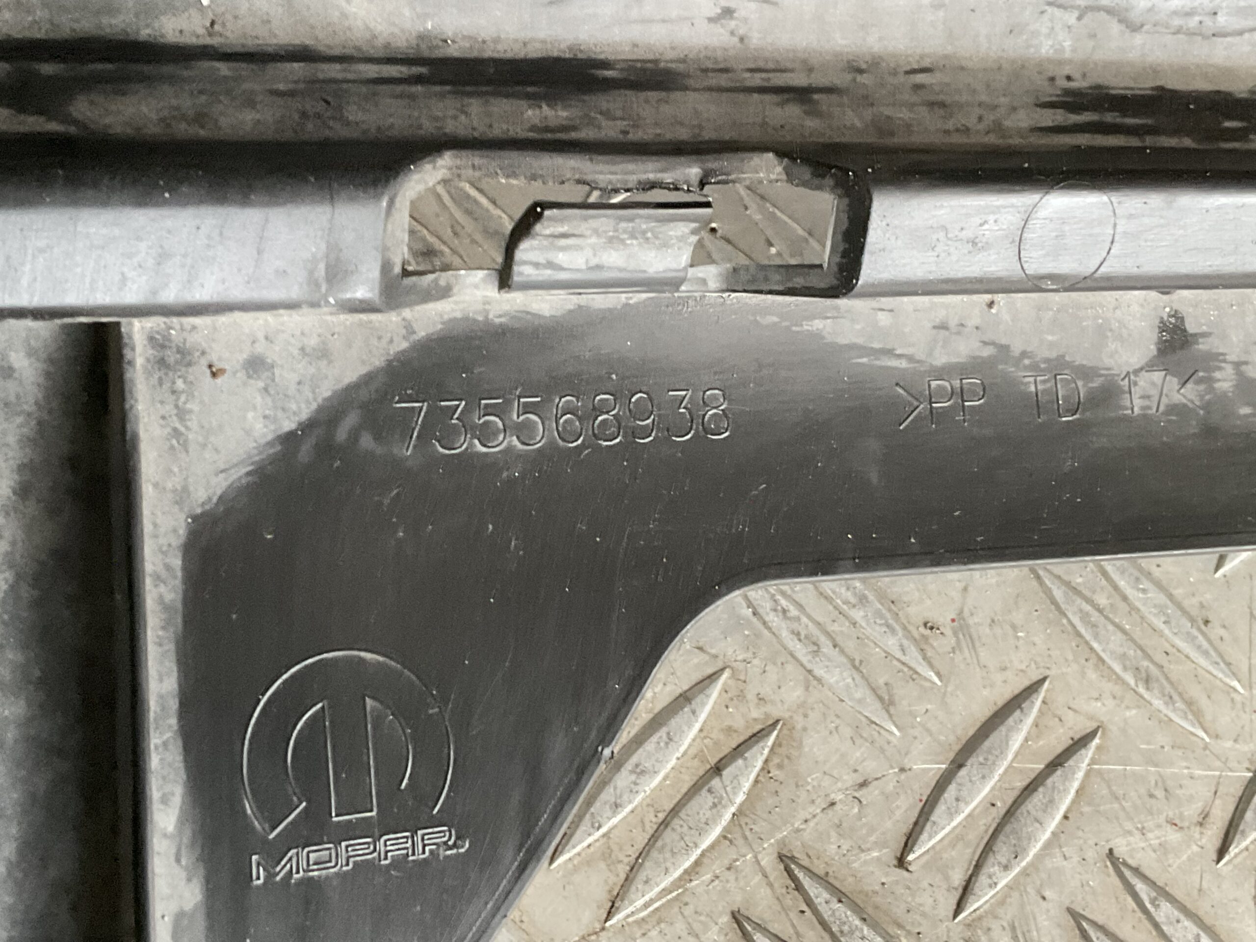 Bumper Fiat 500x 500 X 15-18 735568938 Achterbumper F4-16901z