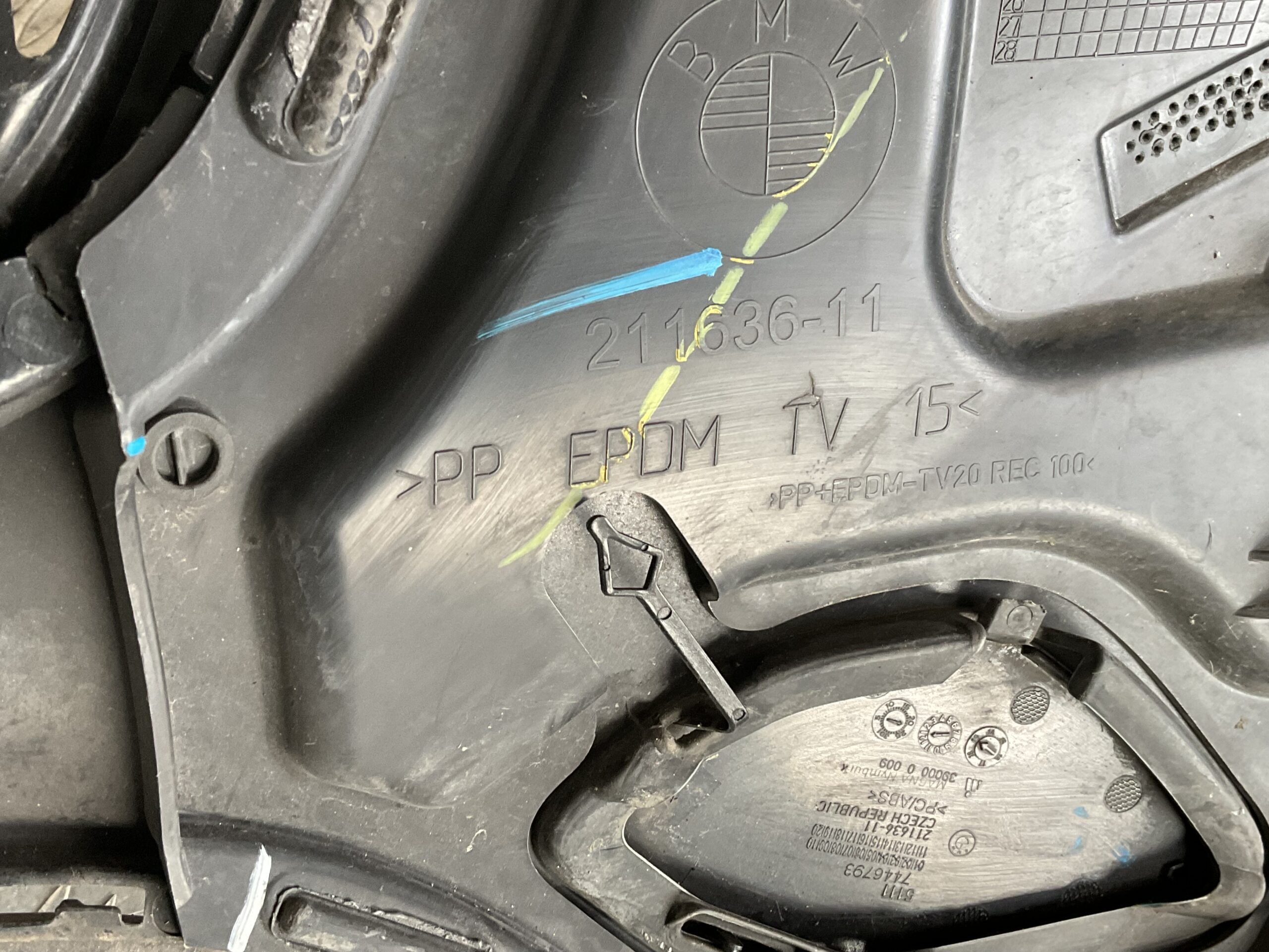 Bumper BMW X1 F48 F49 Normaal 7354820 Voorbumper K5-17013z