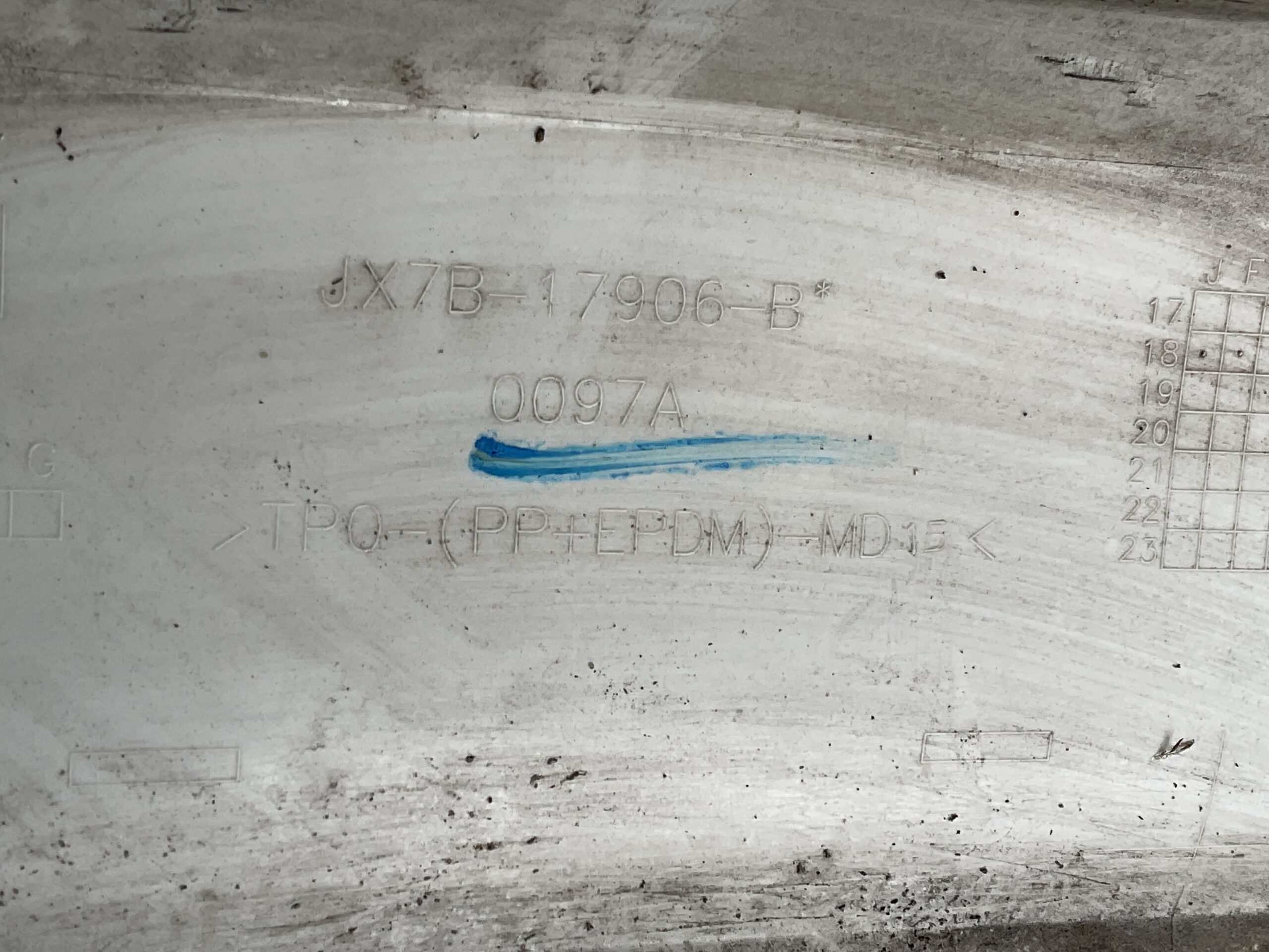 Bumper Ford Focus MK4 Estate JX7B-17906-B Achterbumper F4-17123z