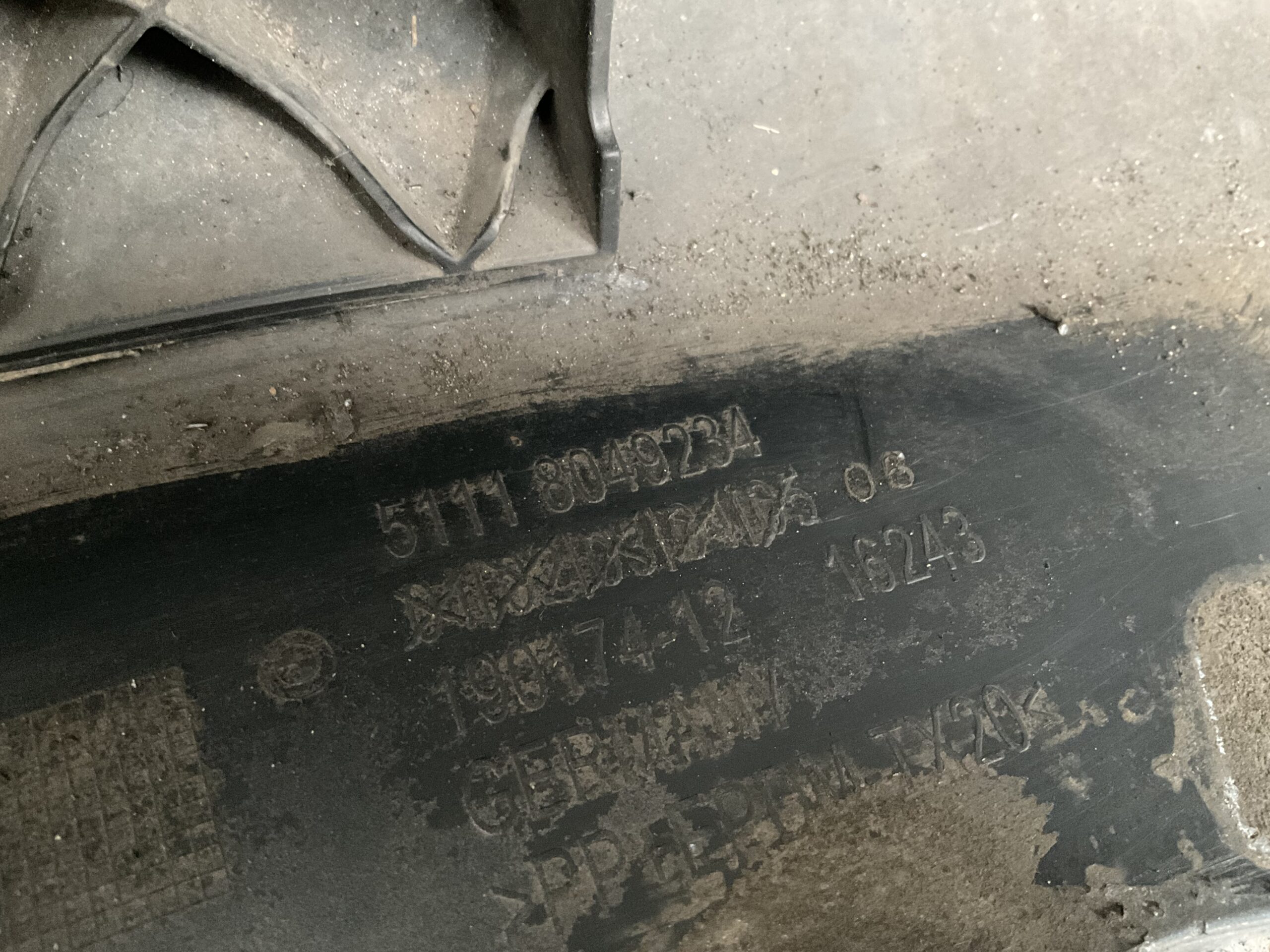 Bumper BMW 5 Serie F07 GT M Sport kls pdc 51118049234 Voorbumper K4-17693z