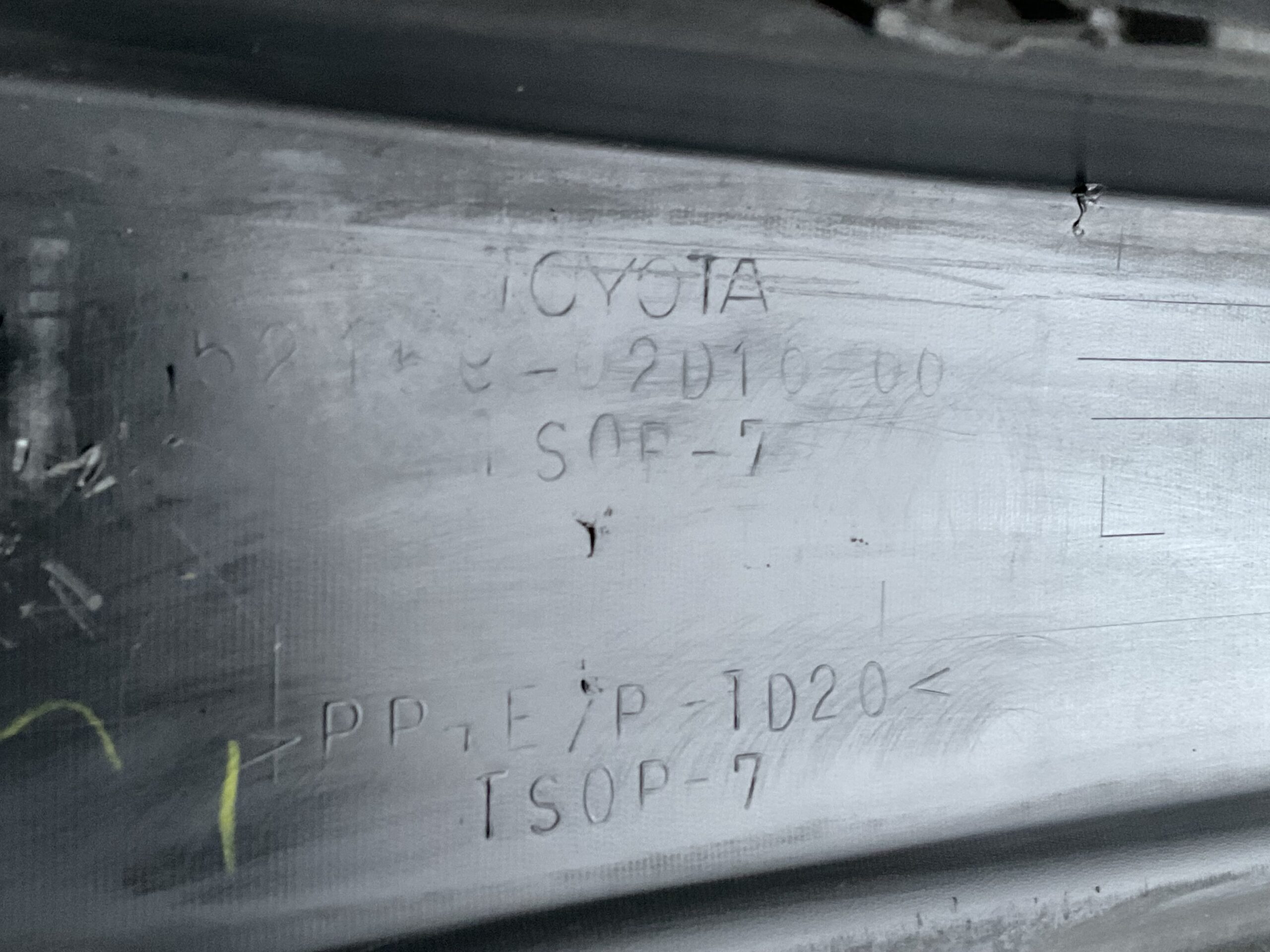 Bumper Toyota Auris 15-18 52159-02D10 Achterbumper F3-17754z