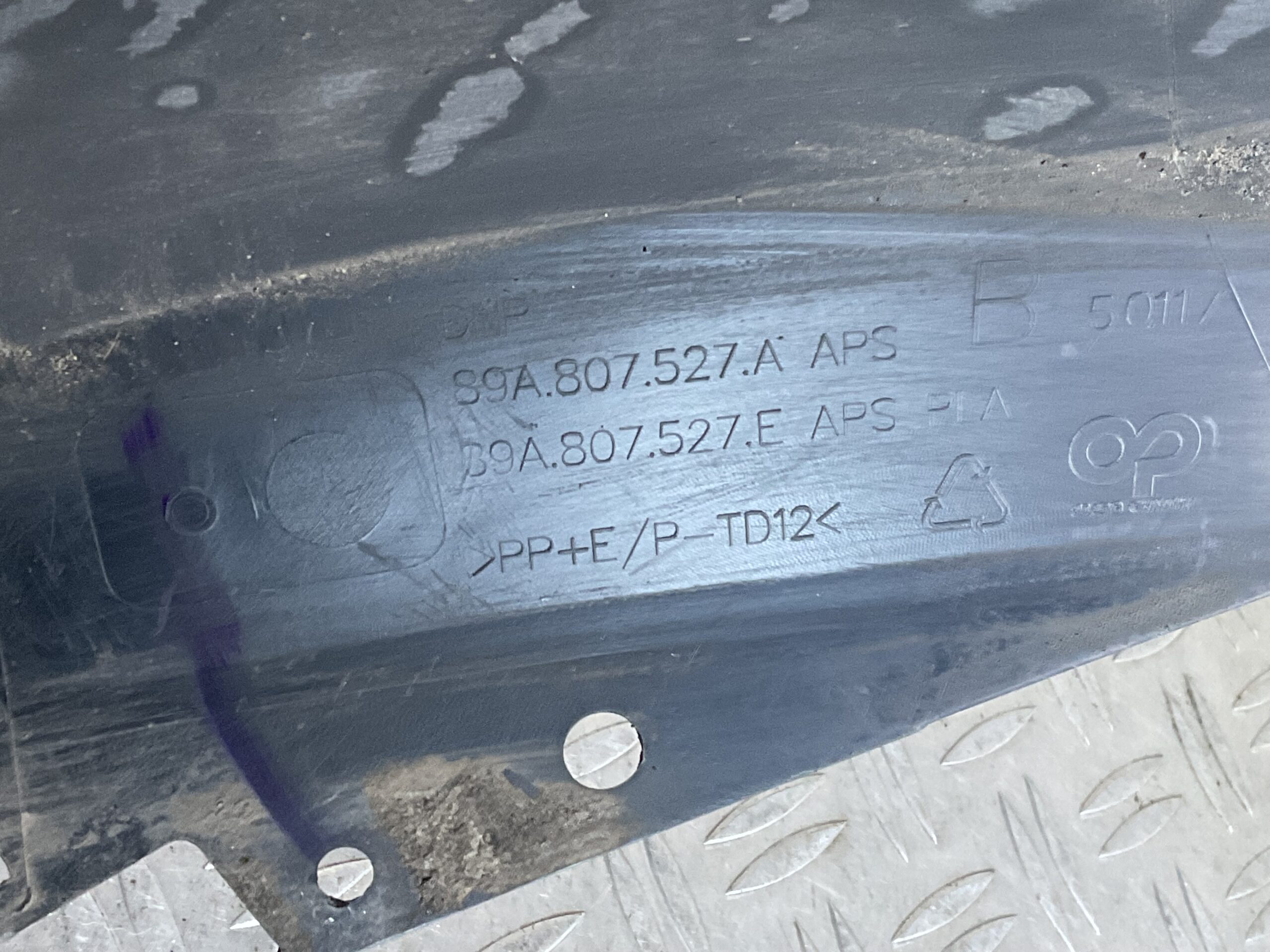 Bumper Audi Q4 Sportback eTron E-Tron 89A807527a Achterbumper F3-17798z