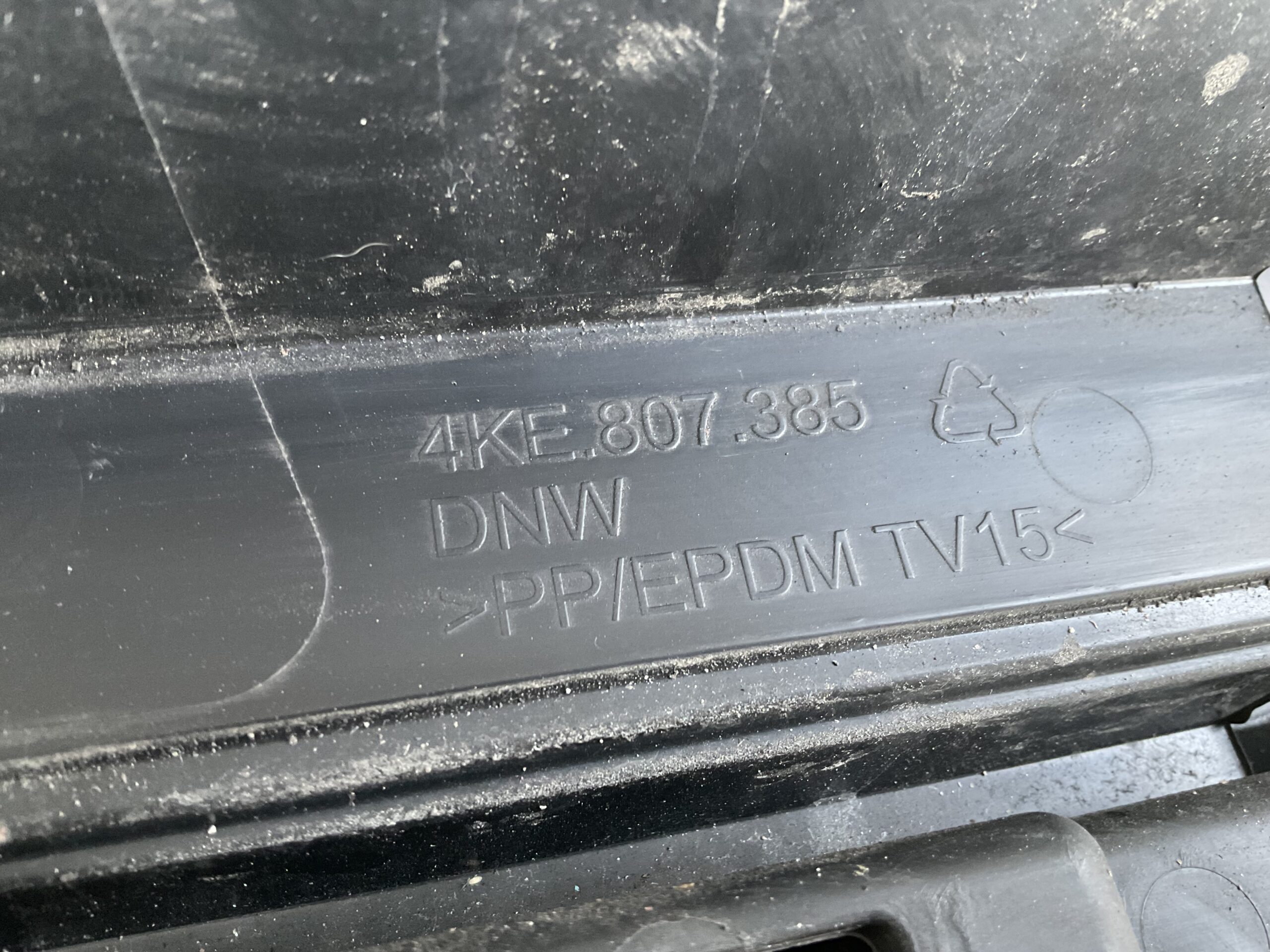 Bumper Audi E-Tron Etron 4KE 19-21 4KE807385 Achterbumper F3-17819z