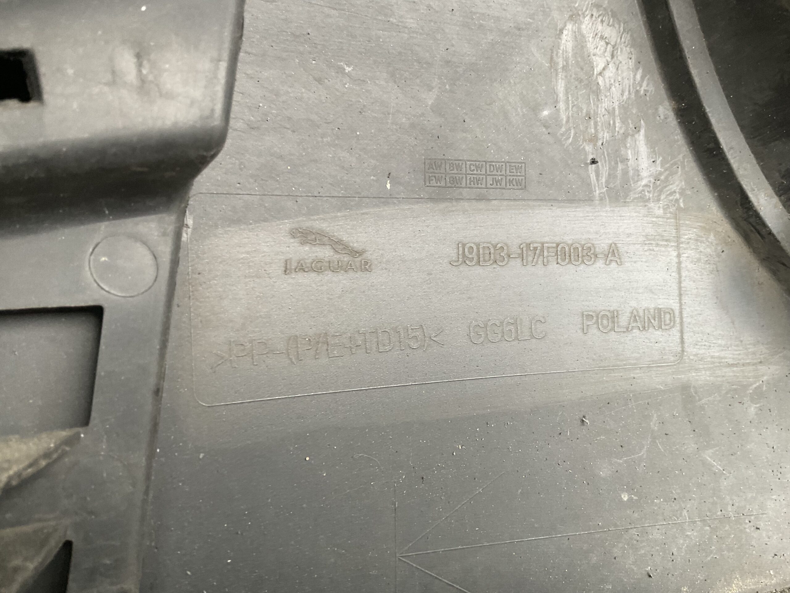 Bumper Jaguar i-Pace I Pace 18- J9D3-17F003-A Voorbumper B9-14766z