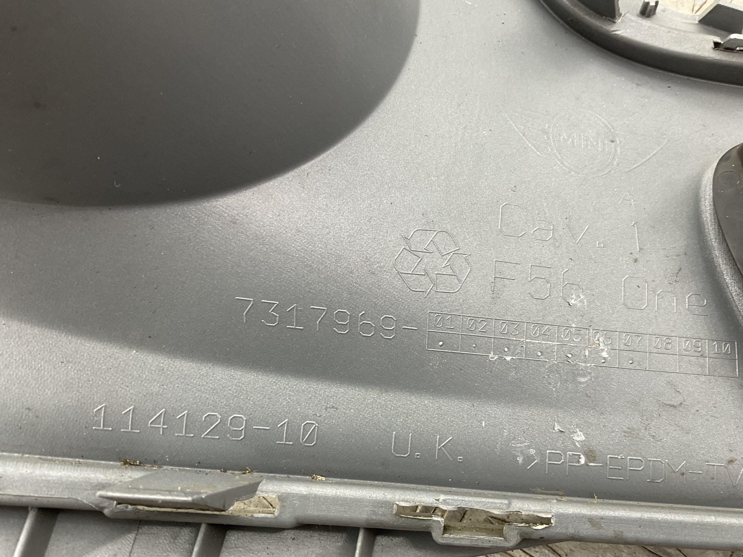 Bumper Mini Cooper F56 F55 One 7317969 Voorbumper K1-17904z