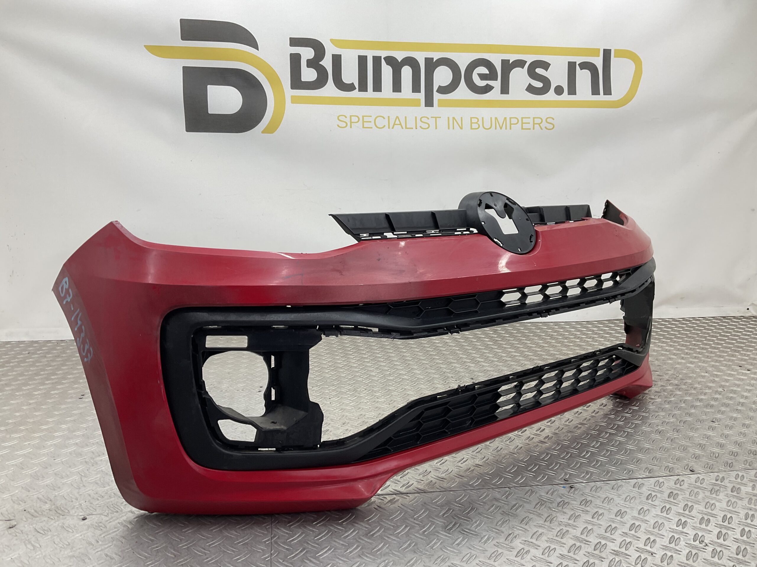 Bumper Volkswagen Up Facelift 17-24 1S0807221F Voorbumper B7-14337z