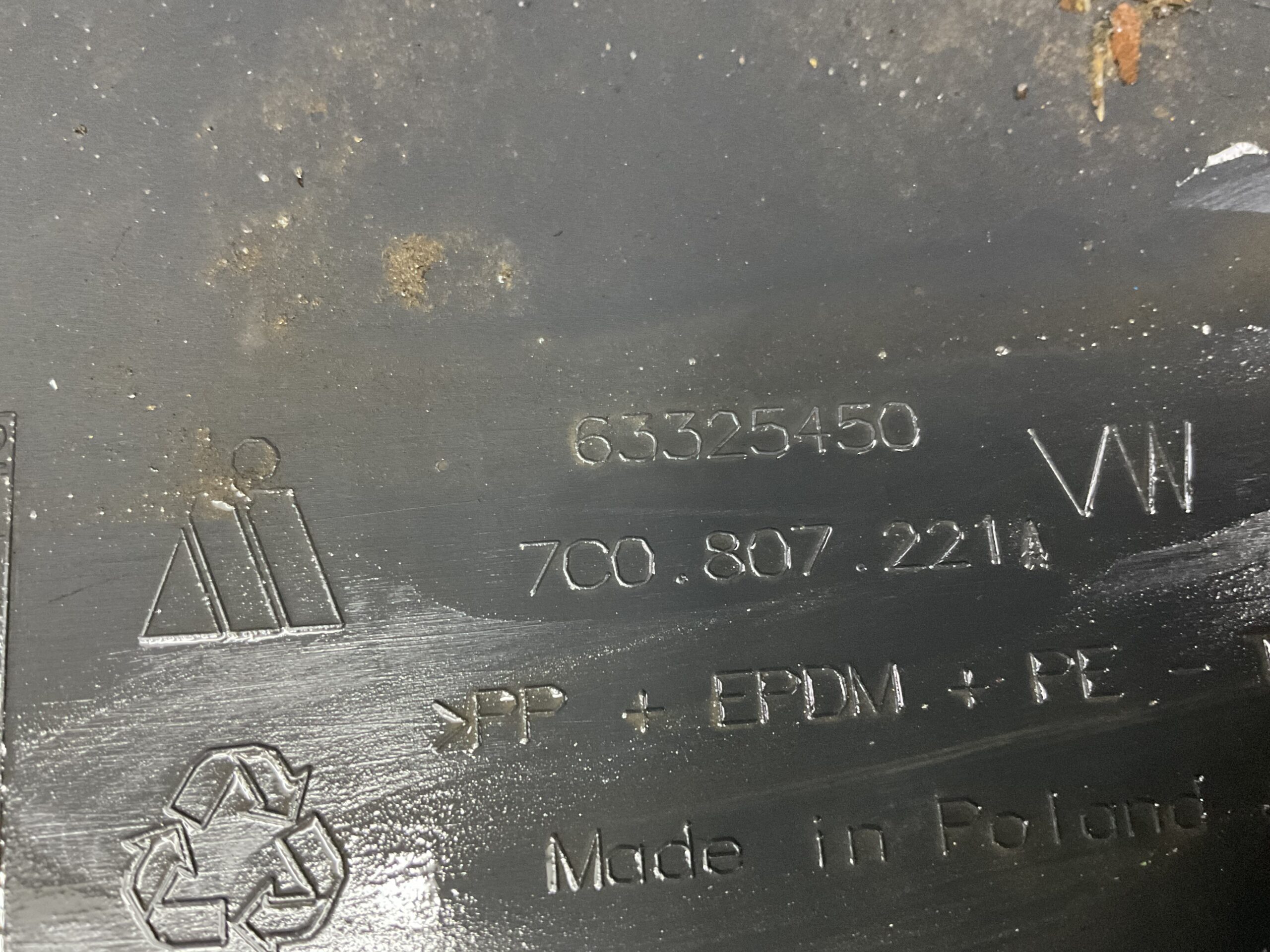 Bumper Volkswagen Crafter II C7 Man 7C807819A Voorbumper C5-18059z