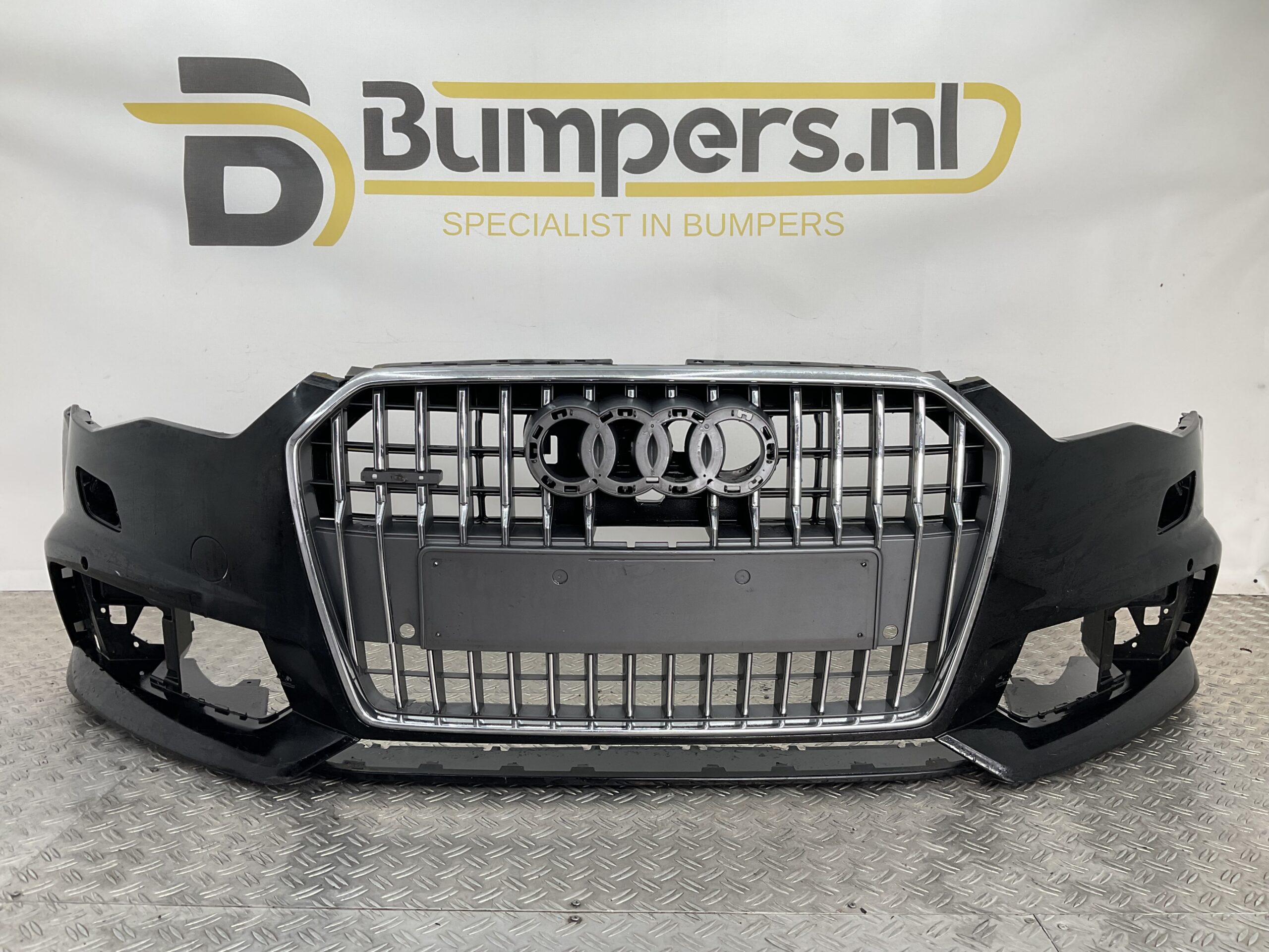 Bumper Audi A6 Facelift Sline S-Line 15-18 kls pdc 4G0807437AC Voorbumper H5-14435z