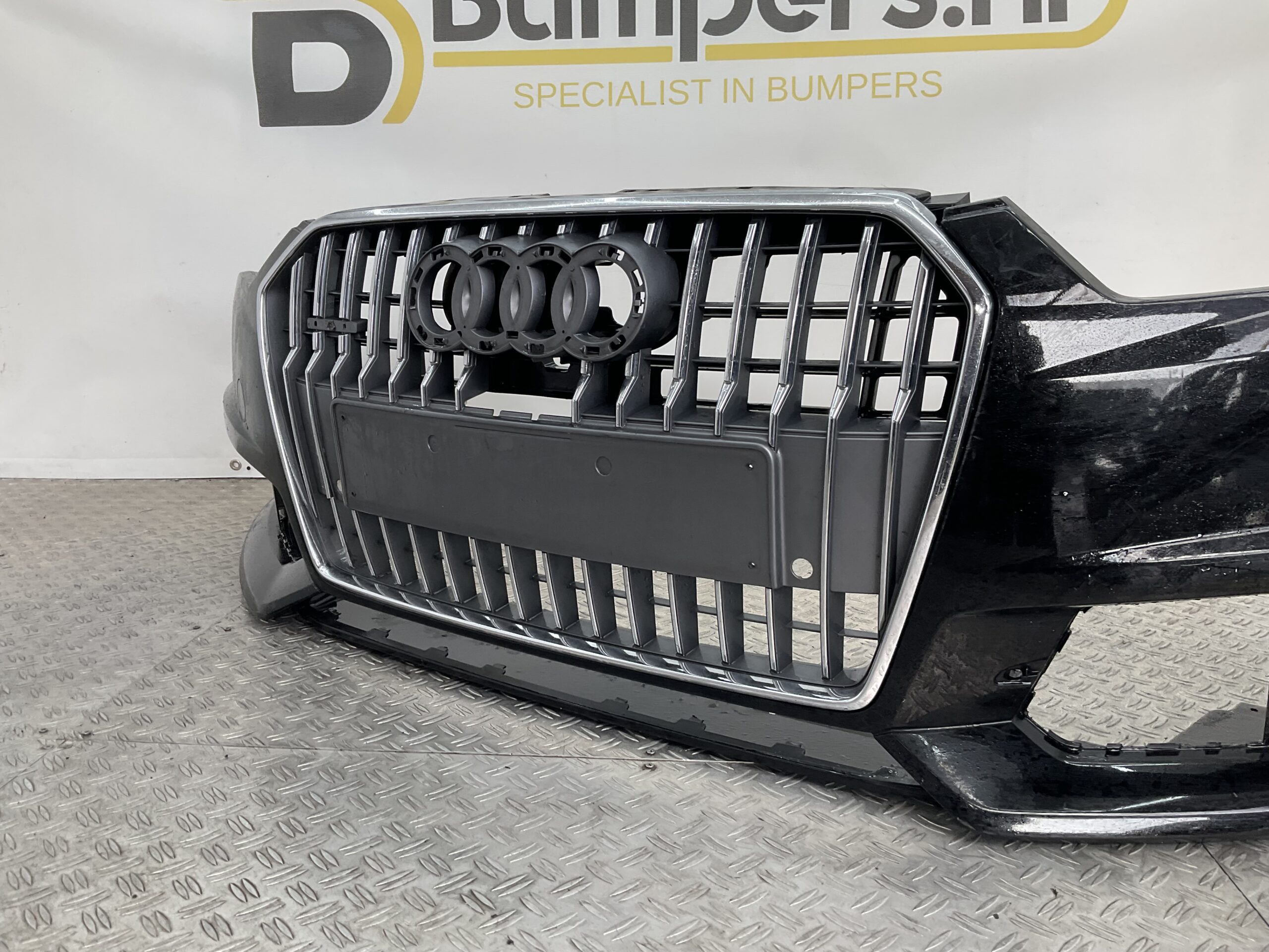 Bumper Audi A6 Facelift Sline S-Line 15-18 kls pdc 4G0807437AC Voorbumper H5-14435z