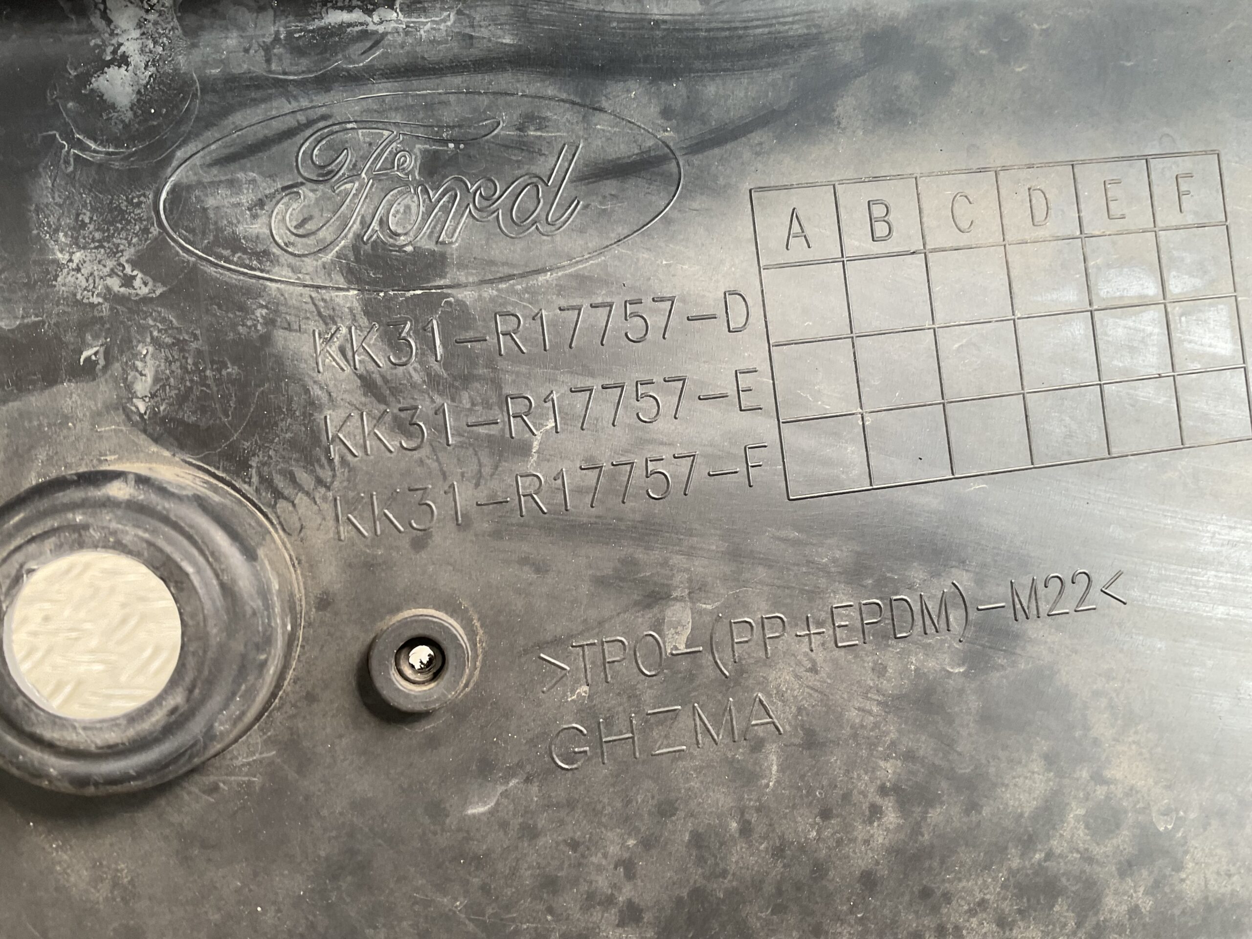 Bumper Ford Transit KK31-R17757-D/E/F Voorbumper D1-18509