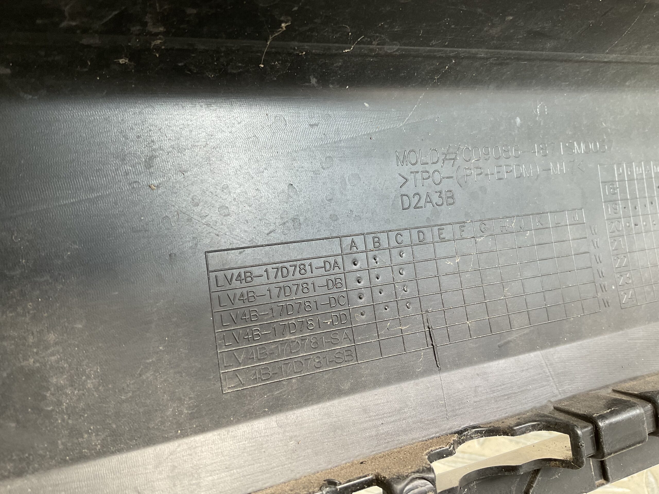 Bumper Ford Kuga MK3 c09086-487 Achterbumper F3-18512