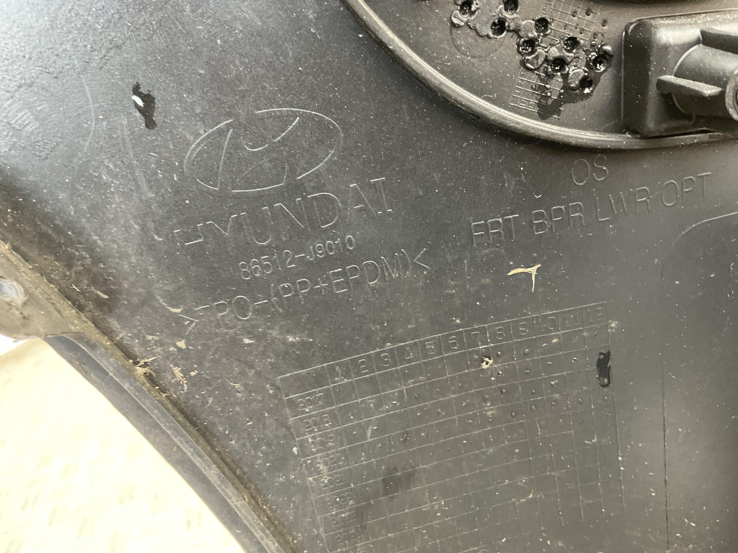 Bumper Hyundai Kona 17-20 86512-J9010 Voorbumper E5-18582