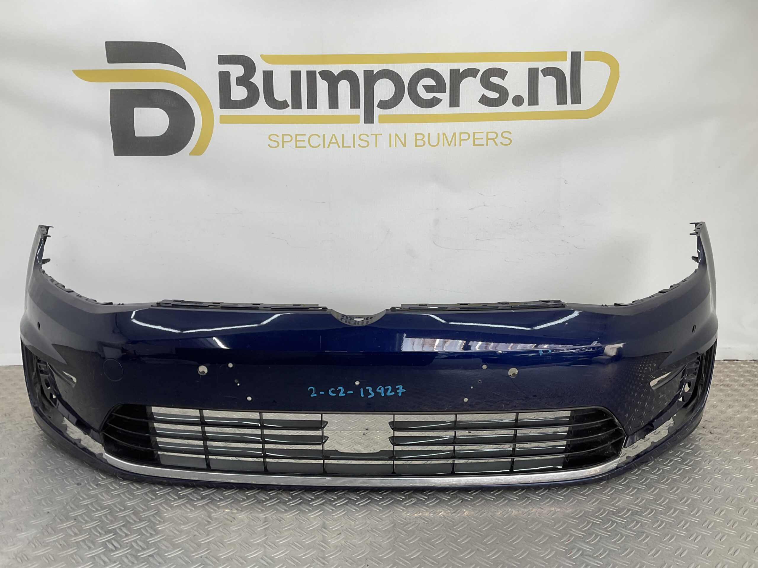 Bumper Volkswagen Golf 7 E-Golf EGolf GTE Facelift 5GE807221C 16-19 Voorbumper 2-C2-13927