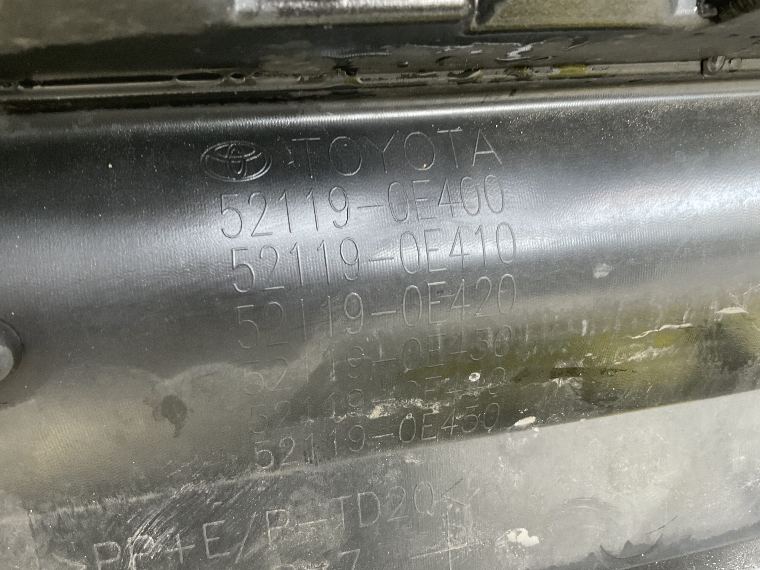 Bumper Toyota Highlander XU70 521190E400 521190E420 Voorbumper D5-18637