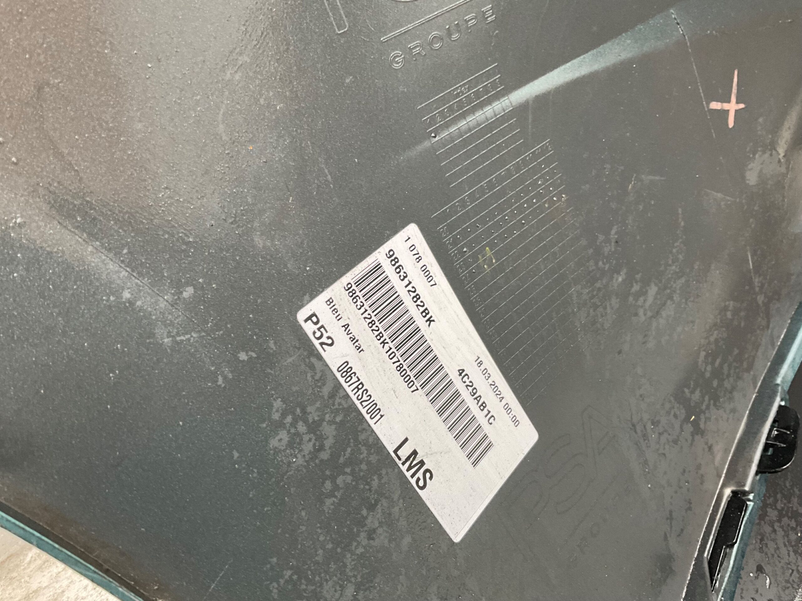 Bumper Peugeot 308 21-25 90885000001 Achterbumper F2-18641