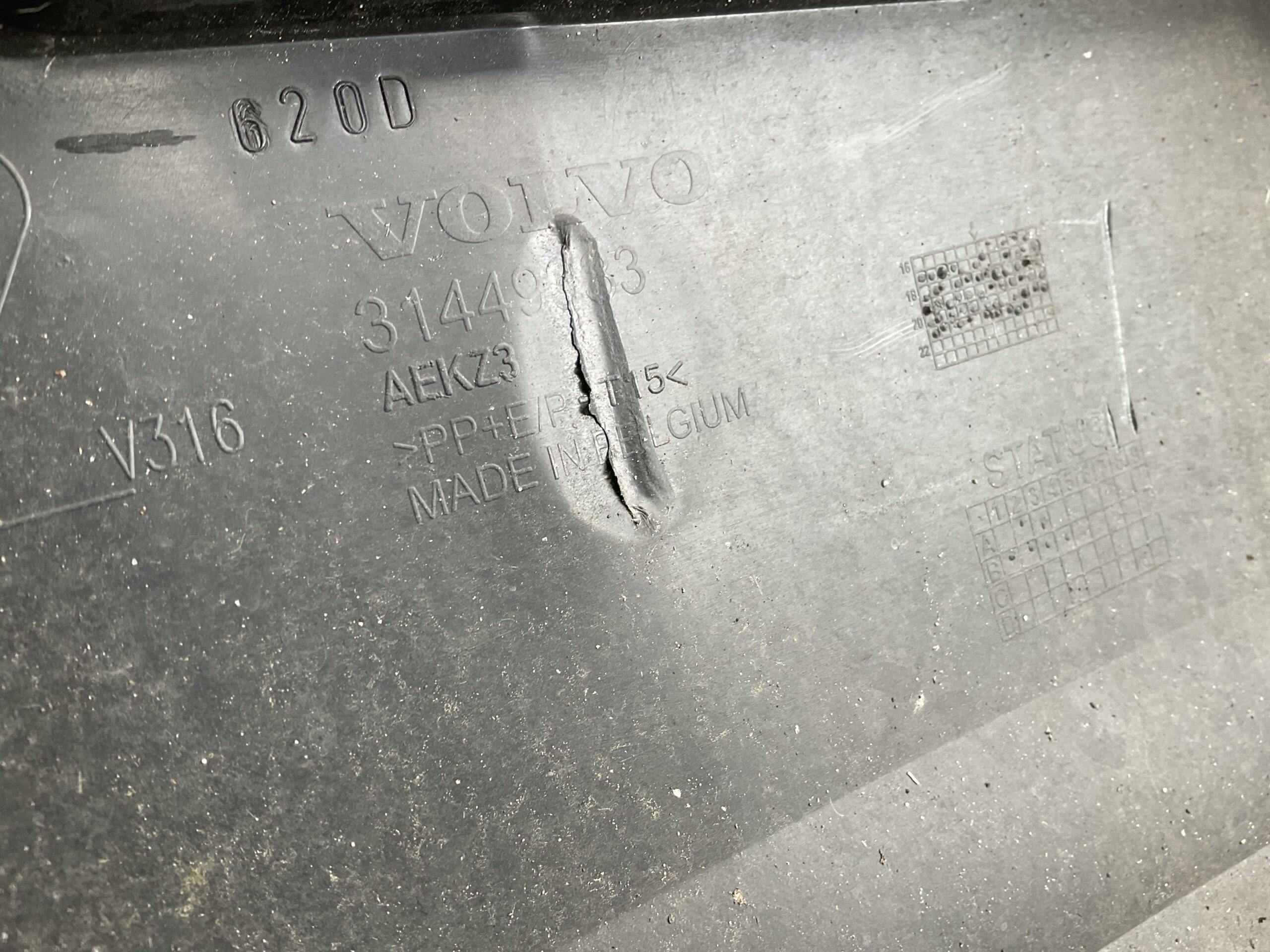 Bumper Volvo XC40 XC 40 17-23 31449333 Achterbumper F2-18735