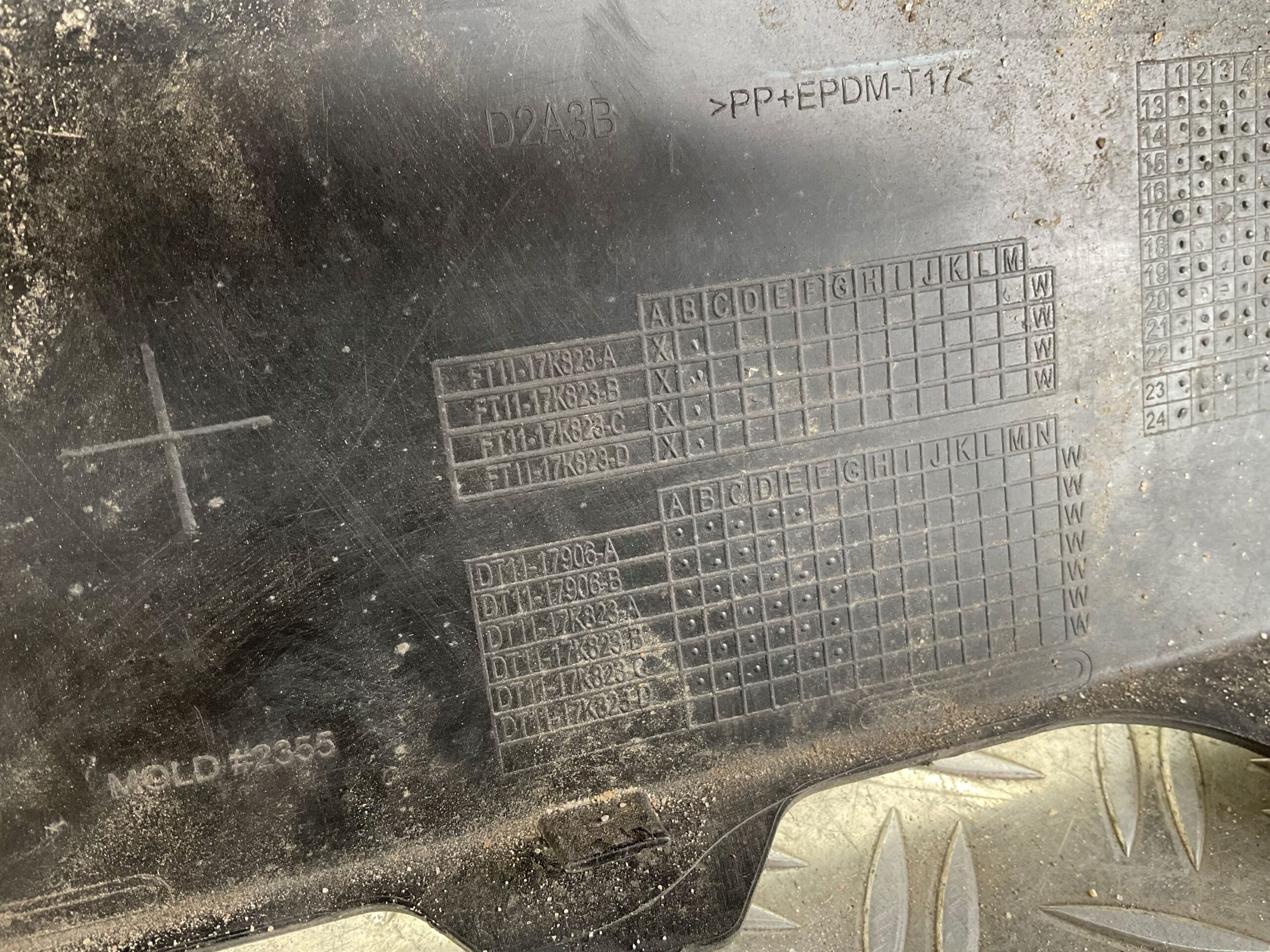 Bumper Ford Transit-Tourneo Connect 13-24 FT11-17K823A Achterbumper F2-18745