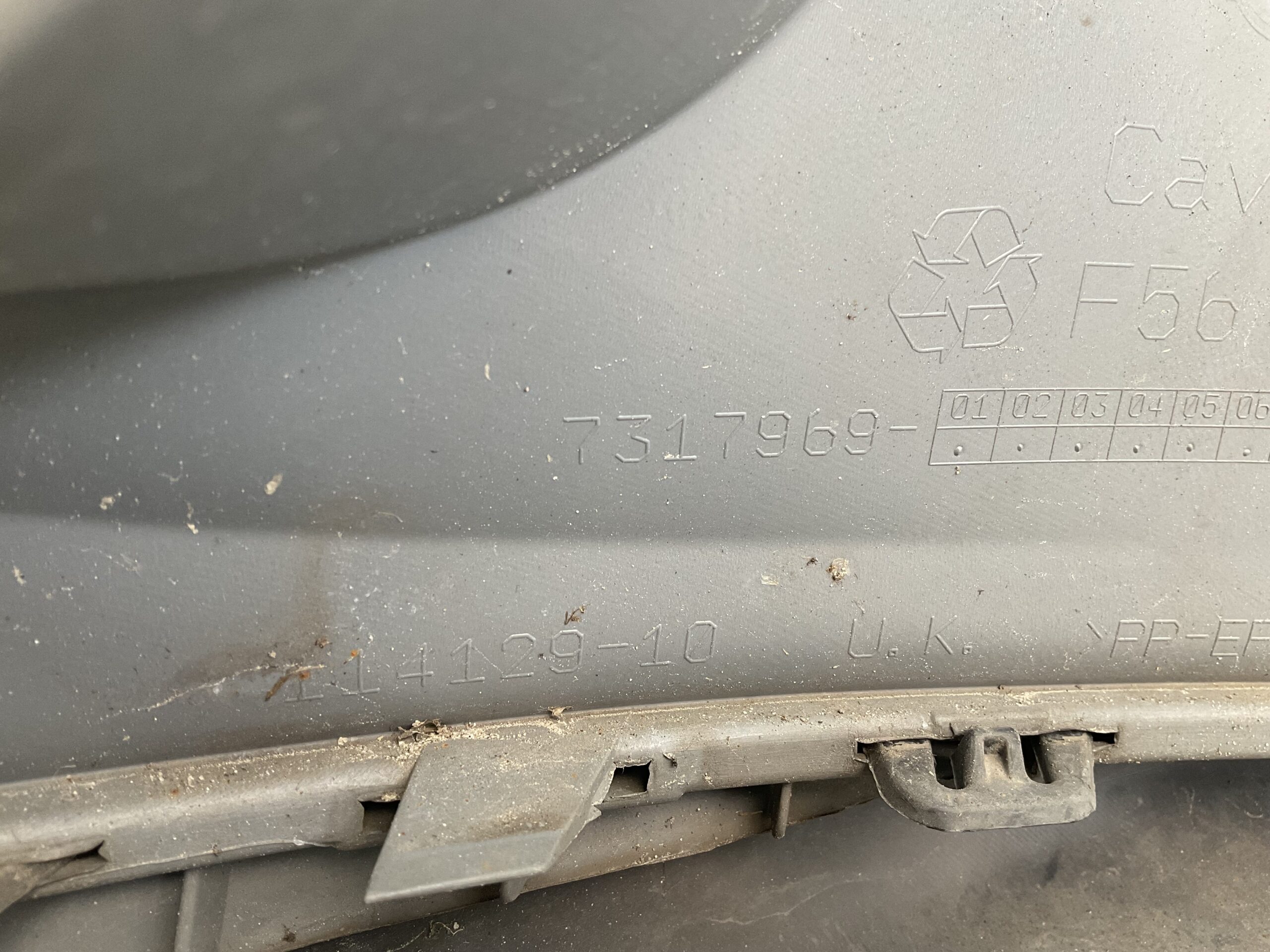 Bumper Mini Cooper F56 F55 One 7317969 Voorbumper K1-18890