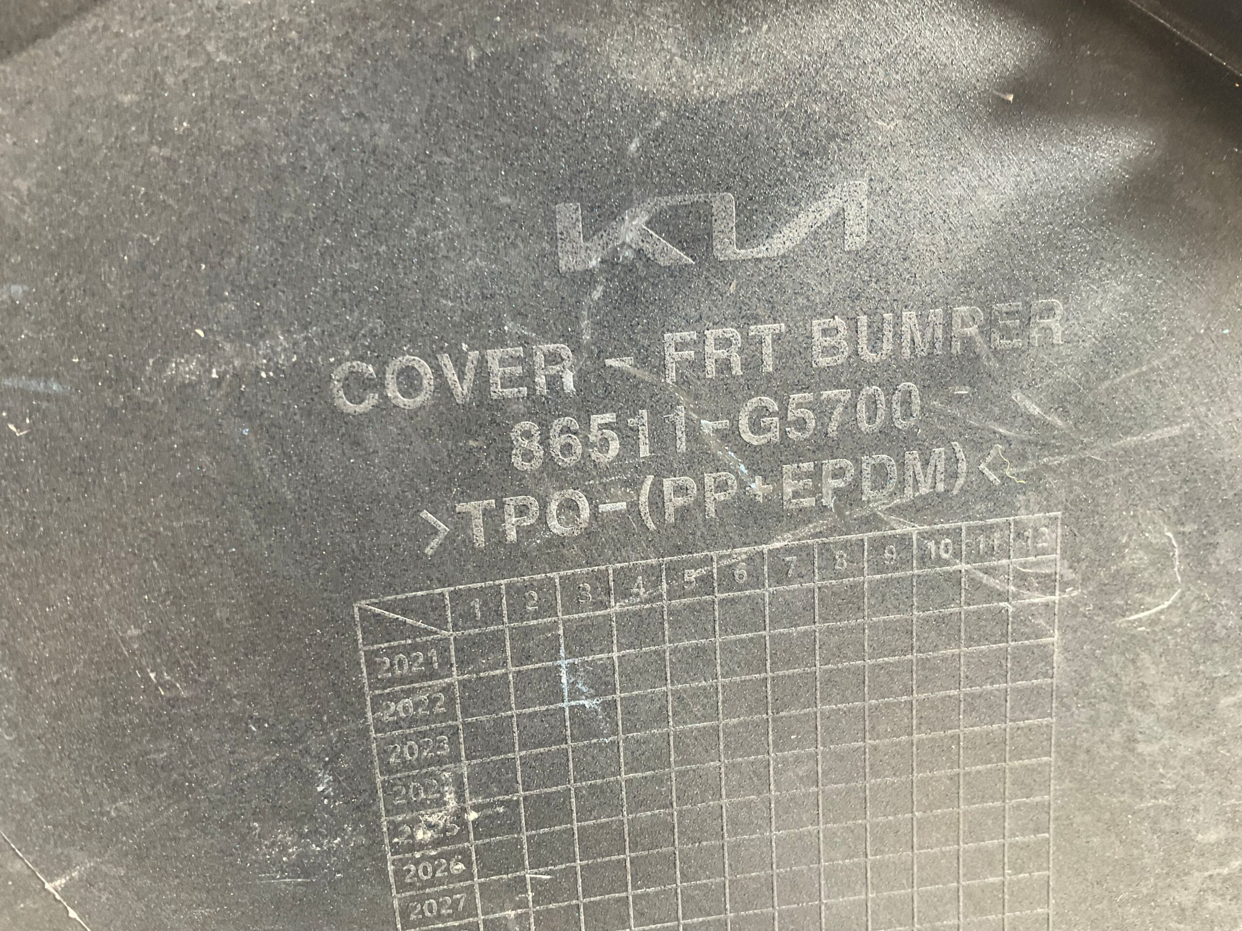 Bumper Kia Niro 2022- 86511-G5700 Voorbumper G1-18949