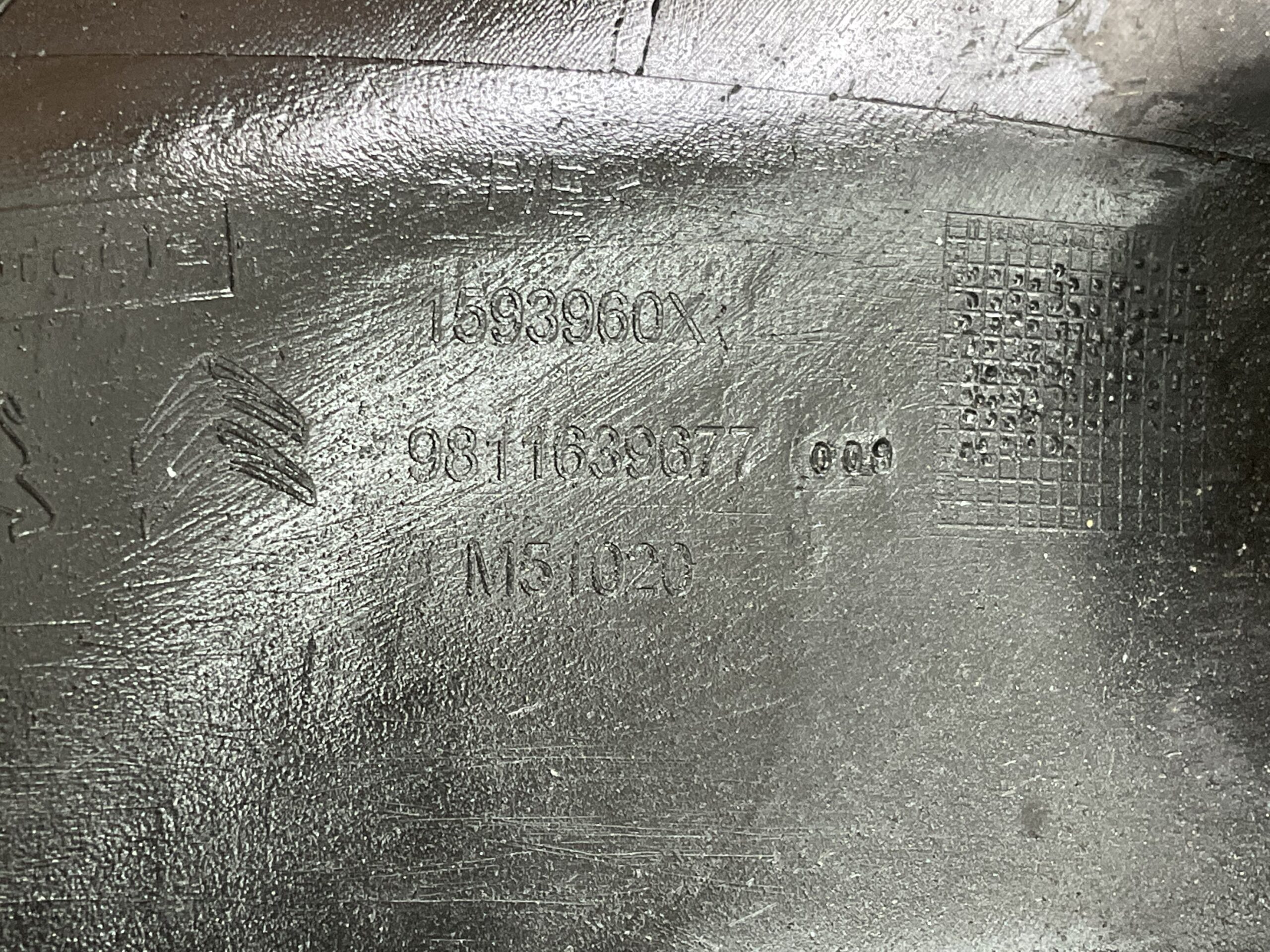 Bumper Toyota Proace 16- 9811639677 Achterbumper F3-18163