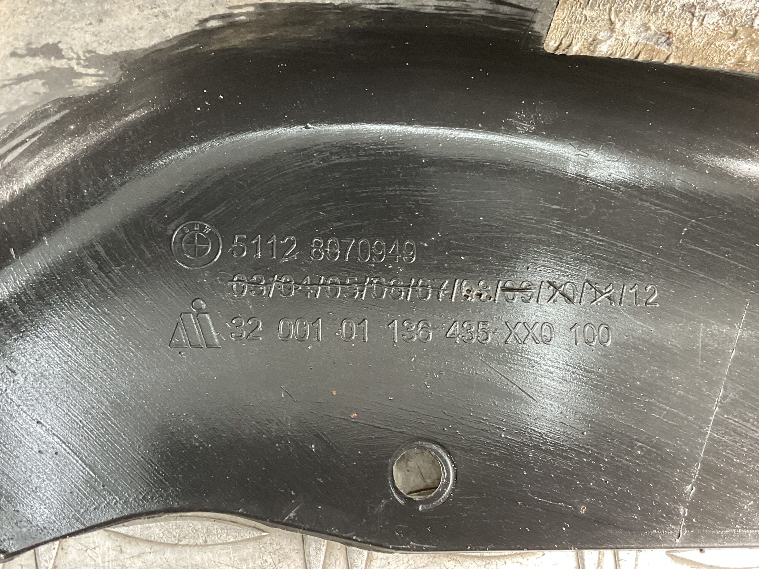 Bumper BMW 1 Serie F40 M Sport Pakket 51128070949 Achterbumper F3-18175