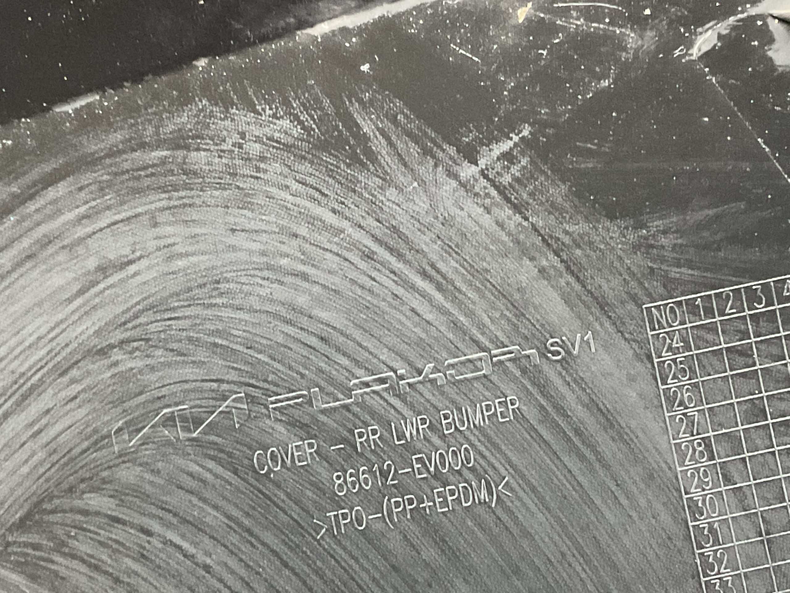 Bumper Kia EV6 24- 86612-EV000 Achterbumper F3-18215