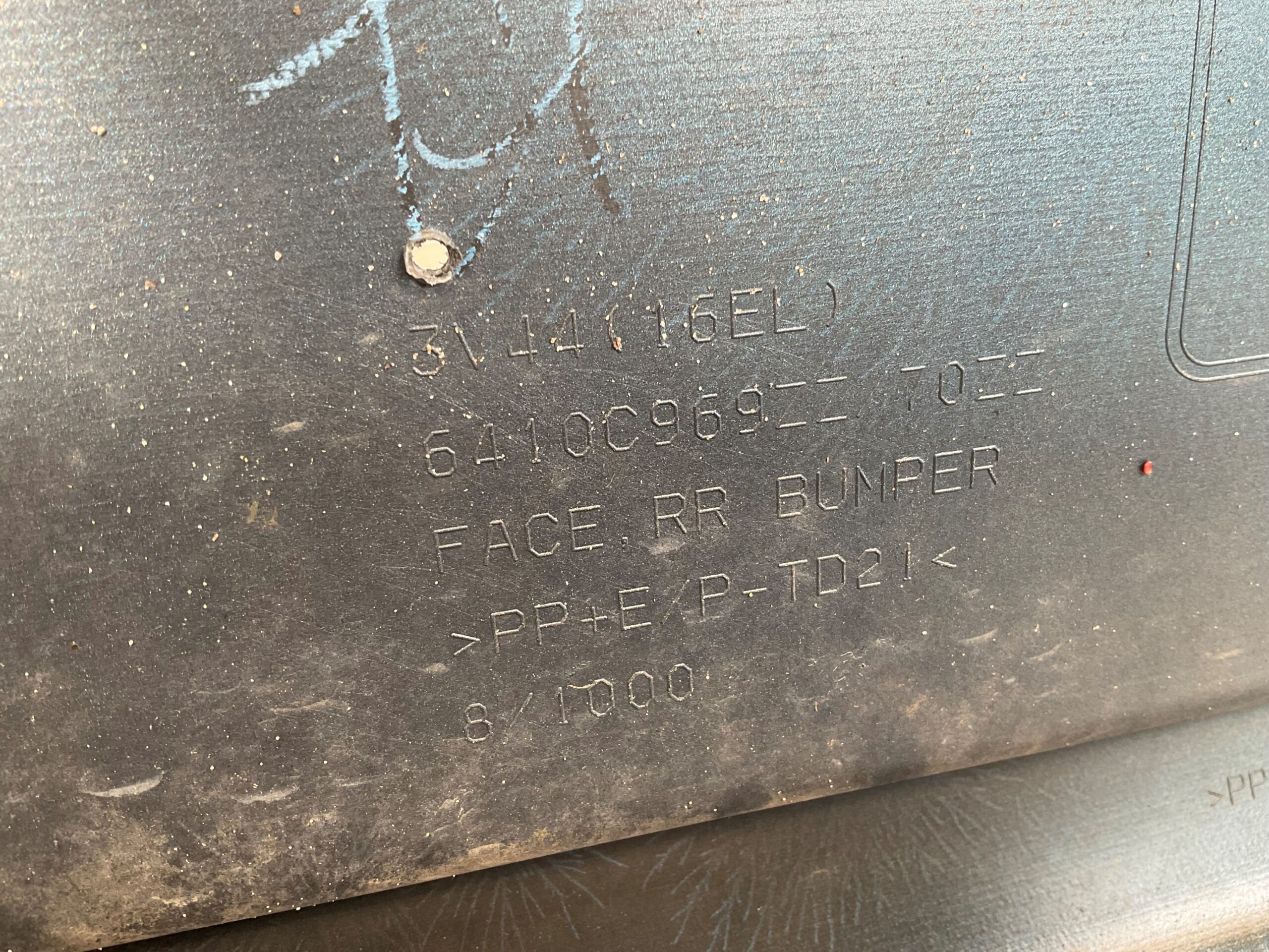 Bumper Mitsubishi Spacestar 4xpdc 13- 6410C969ZZ Achterbumper F2-19146