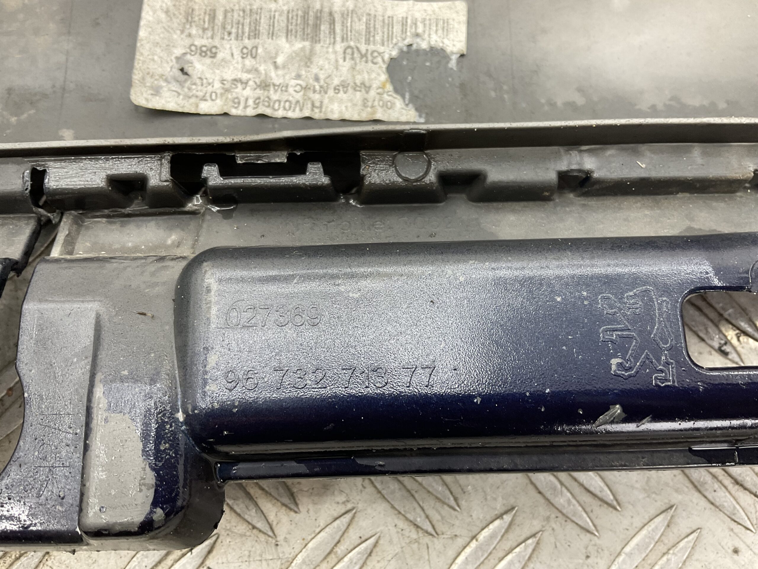 Bumper Peugeot 208 2012-2018 9673271377 Achterbumper F3-18224