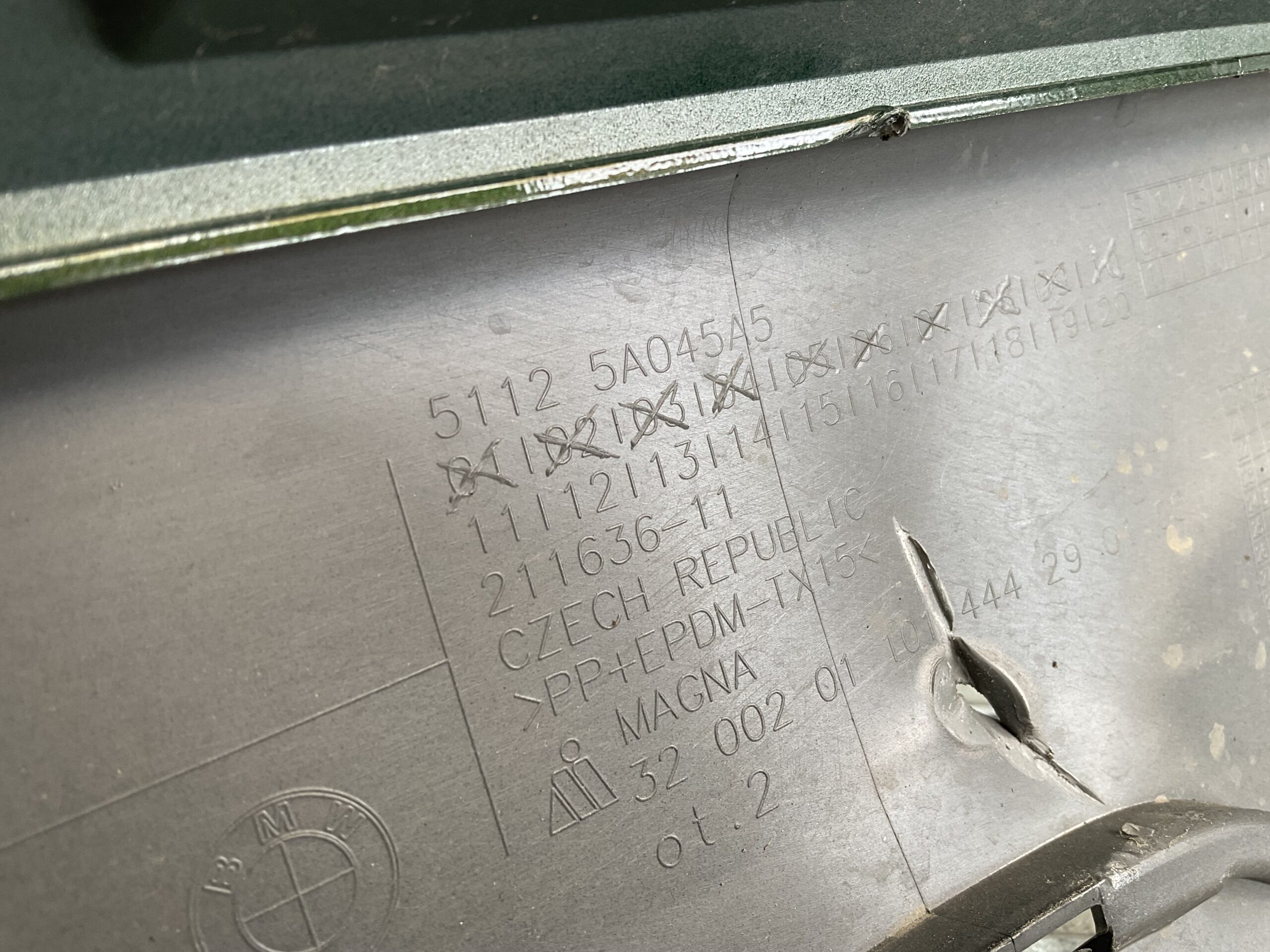 Bumper BMW X1 U11 M Pakket M-Pakket 51129883525 Achterbumper F2-19153