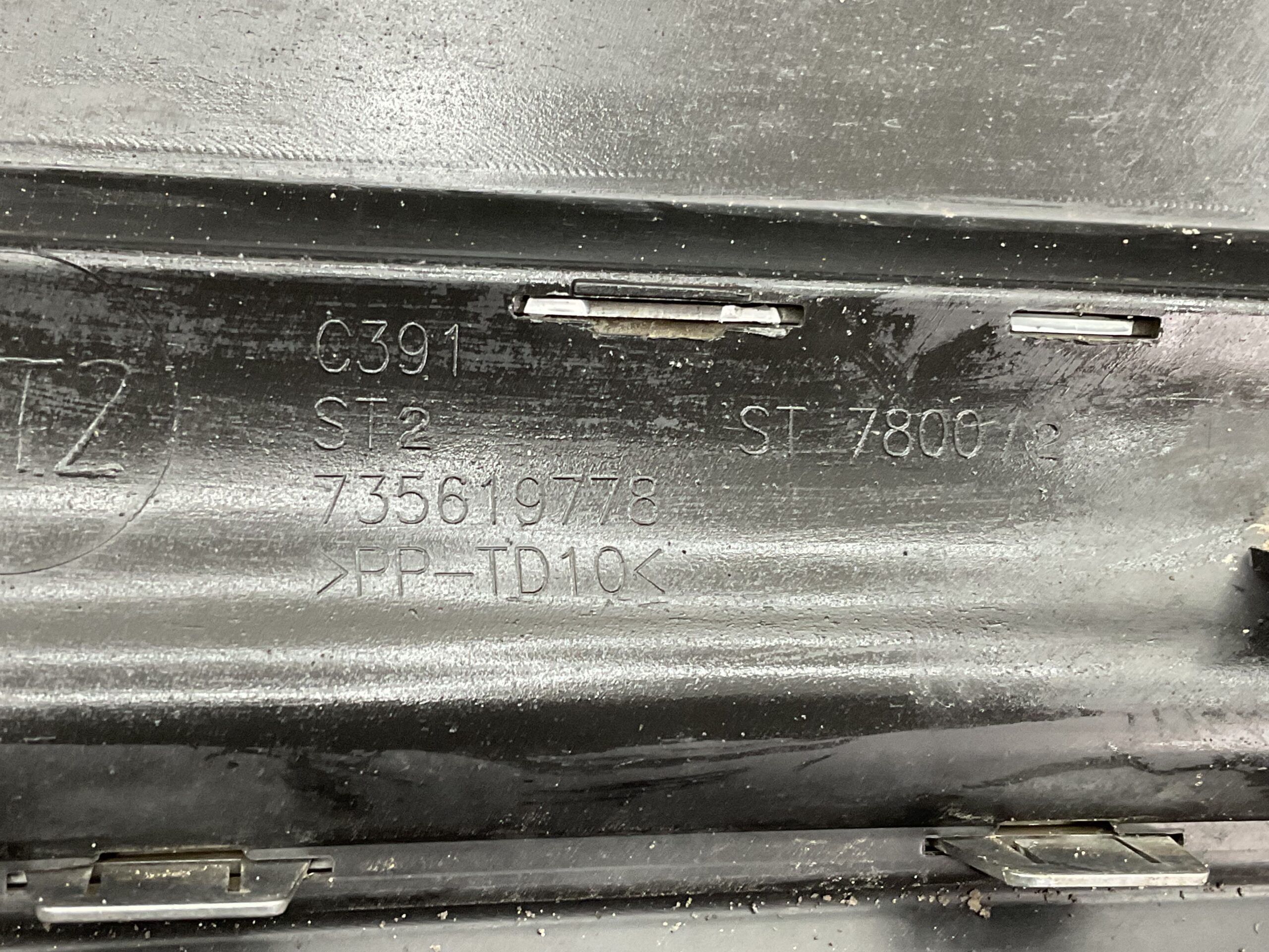 Bumper Fiat 500 Facelift 16- 735619778 Achterbumper F3-18228