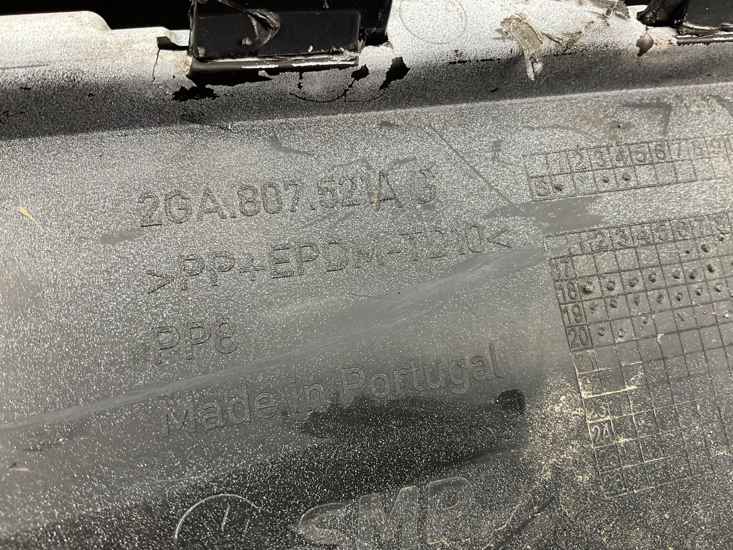 Bumper Volkswagen Troc T-Roc Rline R-Line 17-21 2GA807521a Achterbumper F3-18240