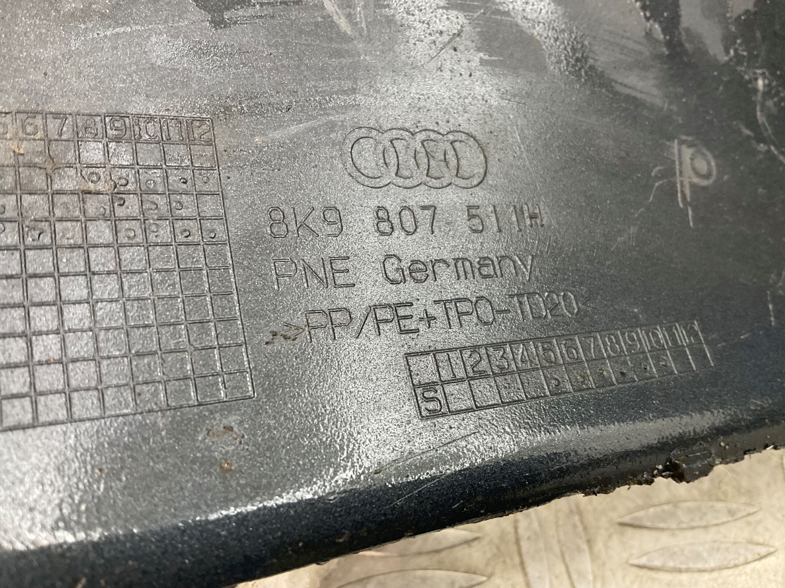 Bumper Audi A4 S4 B8 8K 8-15 8K9807511 Achterbumper F3-18273