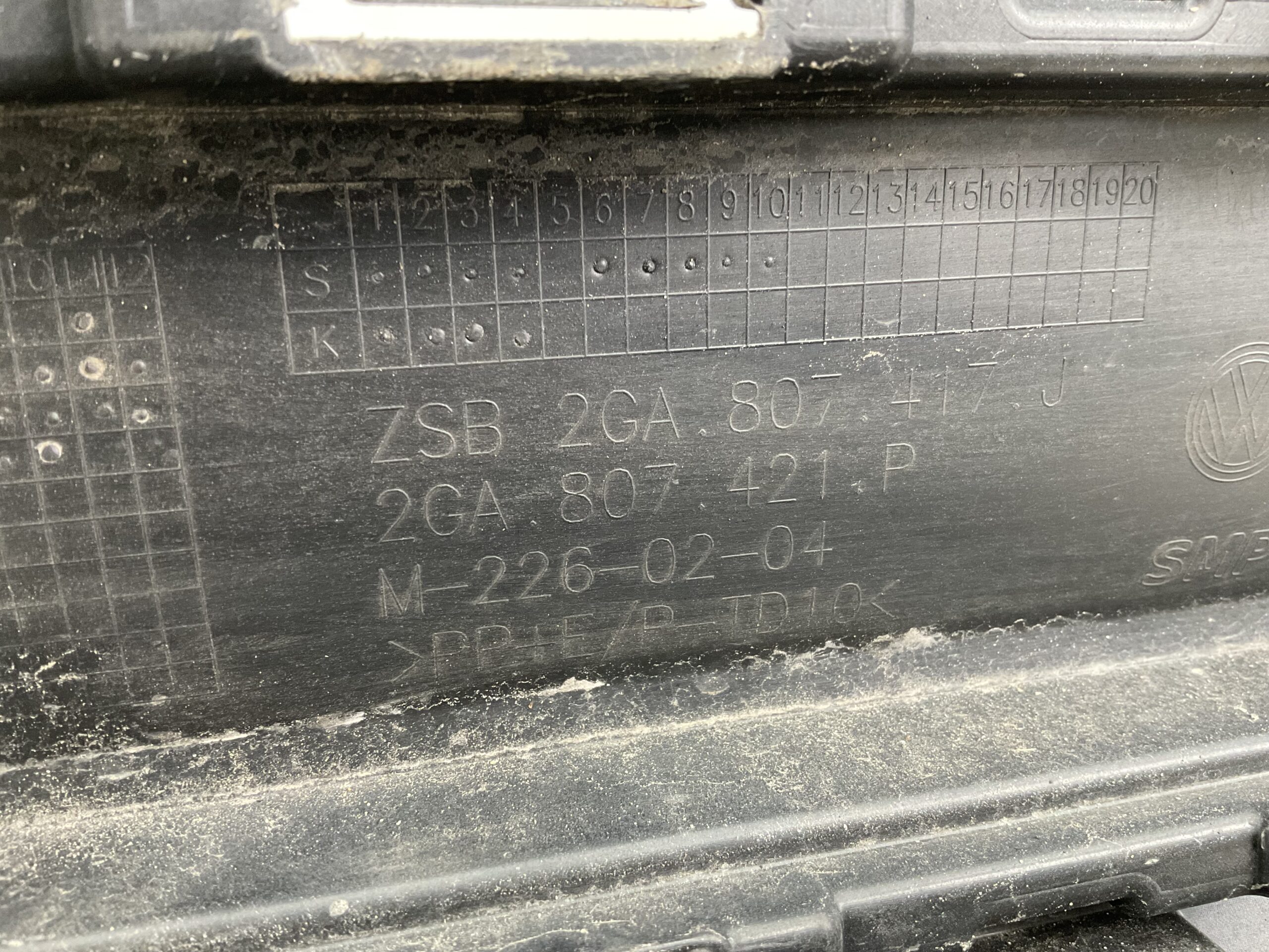 Bumper Volkswagen TRoc T-Roc Rline R-Line Facelift 2GA807421J Achterbumper F3-18281