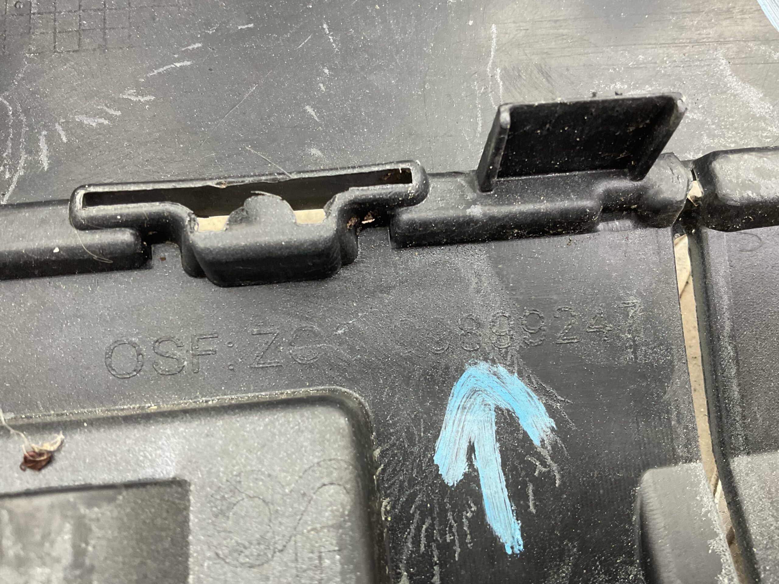 Bumper Citroen DS7 Crossback 99899247 Achterbumper F3-18329