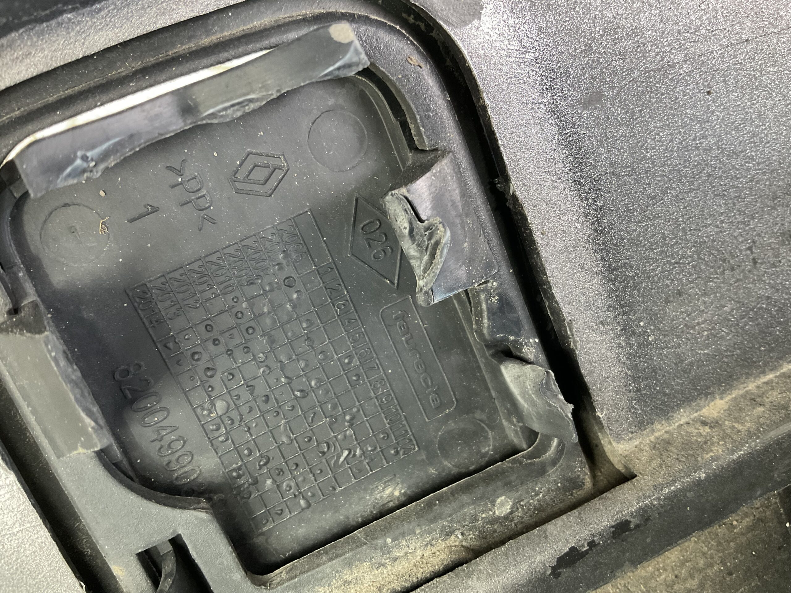 Bumper Renault Kangoo Express 8200499018 Achterbumper F3-18331