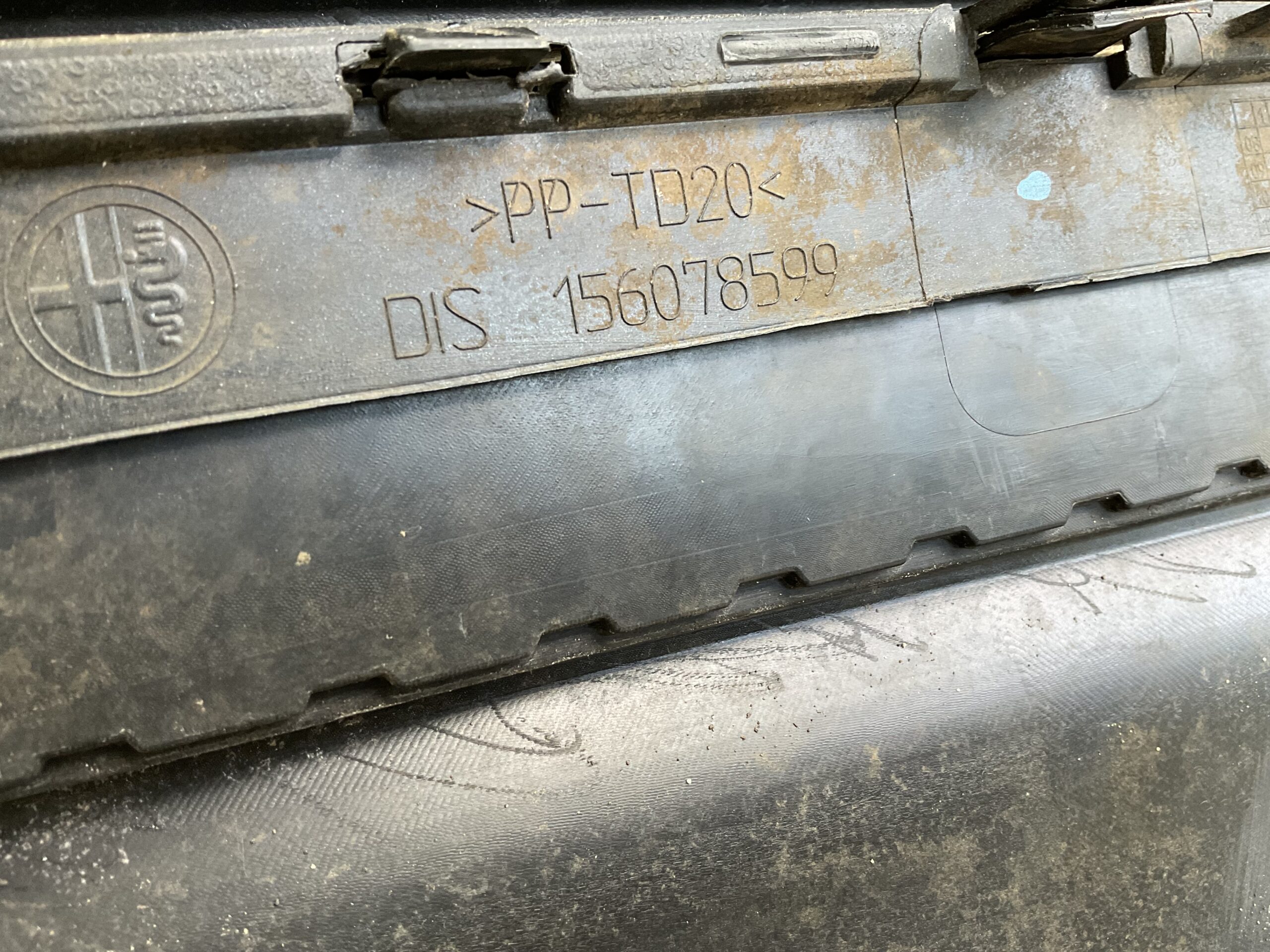 Bumper Alfa Romeo Mito 156078599 Achterbumper F3-18337