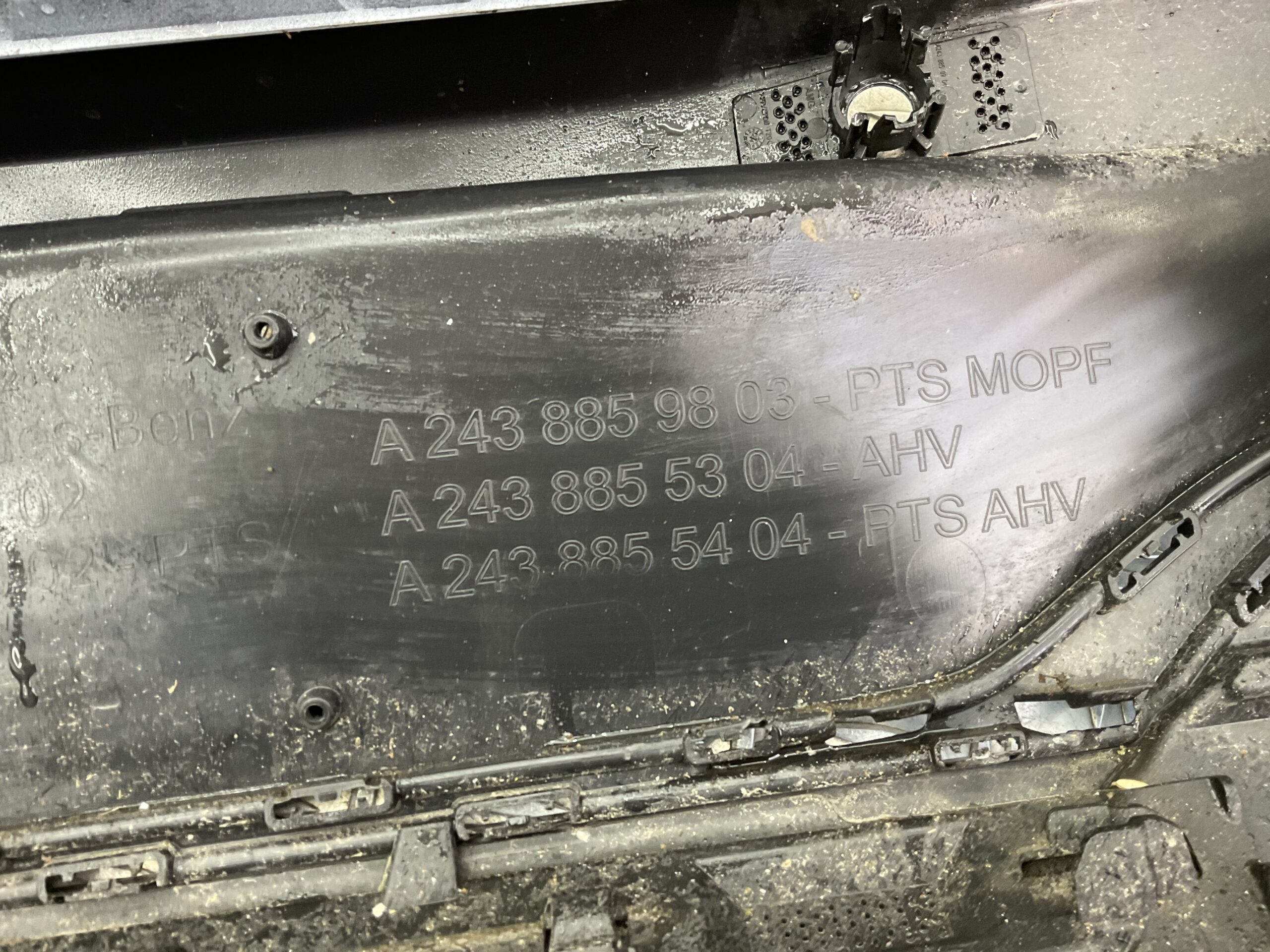 Bumper Mercedes GLB X247 2019 A2478859700 Achterbumper F3-18352