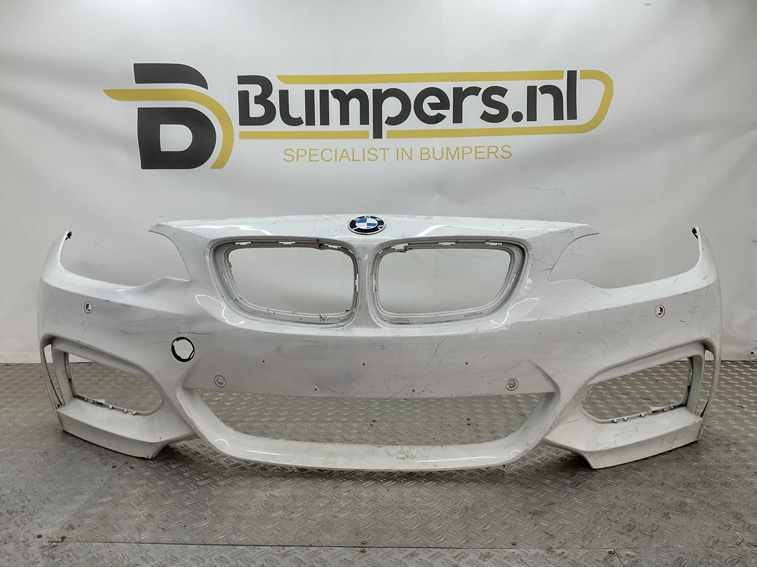 Bumper BMW 2 Serie F22 F23 MPakket M-Pakket 14-18 51118055299 Voorbumper K4-19340