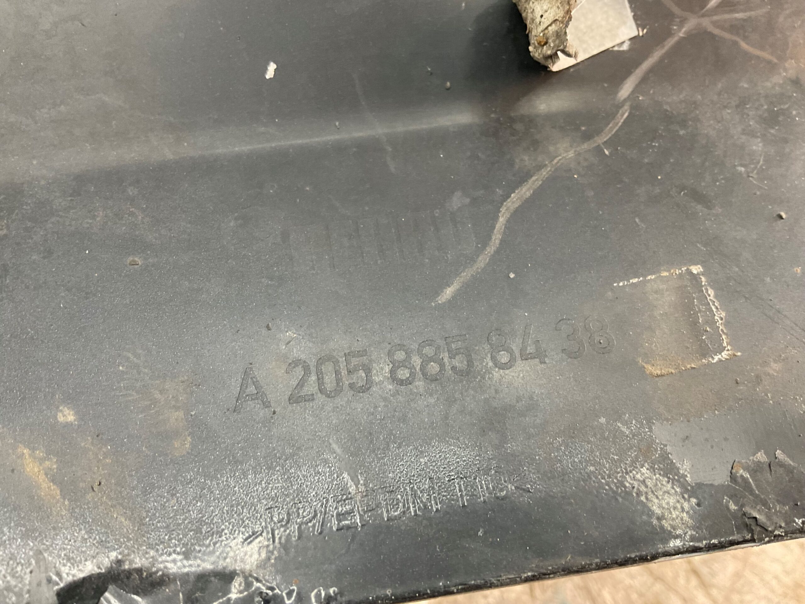 Bumper Mercedes Benz C- Klasse W205 AMG 2019 A2058854738 Achterbumper F1-19460