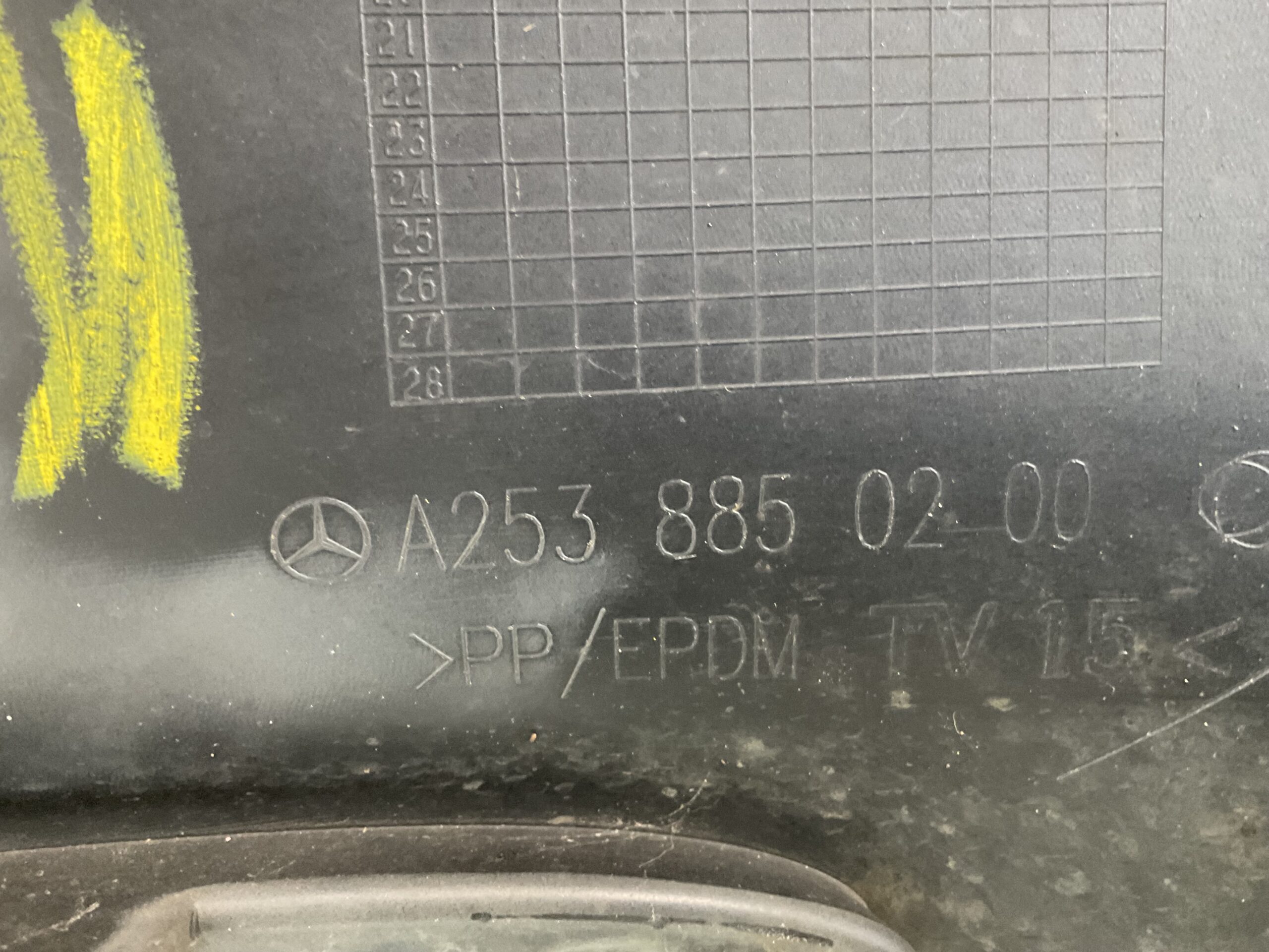 Bumper Mercedes GLC W253 A2538850200 Achterbumper F1-19469