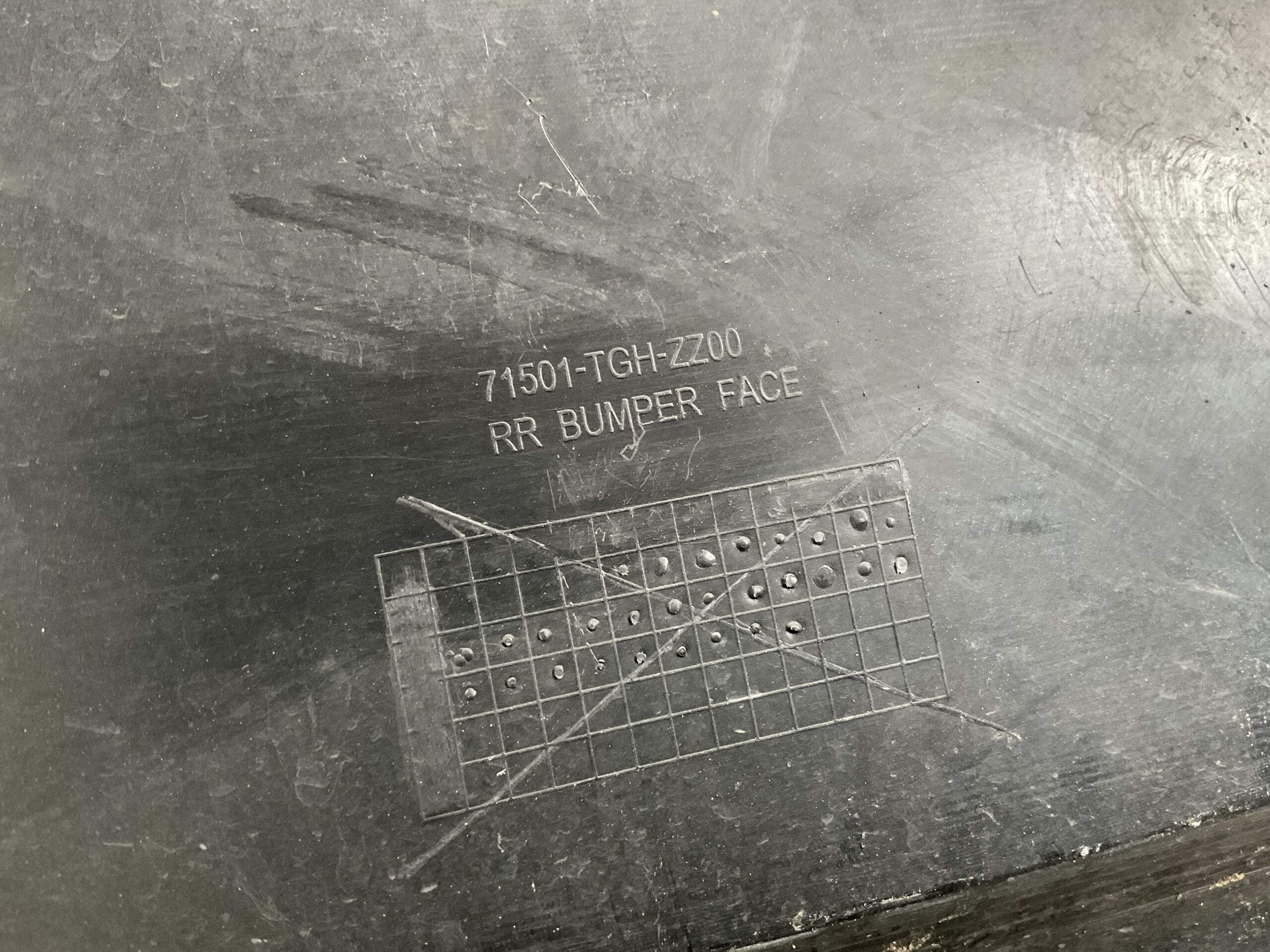 Bumper Honda Civic X 10 Type R 71509-TGH-ZZ00 Achterbumper F1-19470